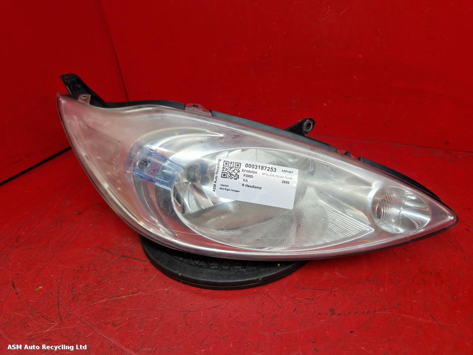 View Auto part R Headlamp Ford Ka 2009