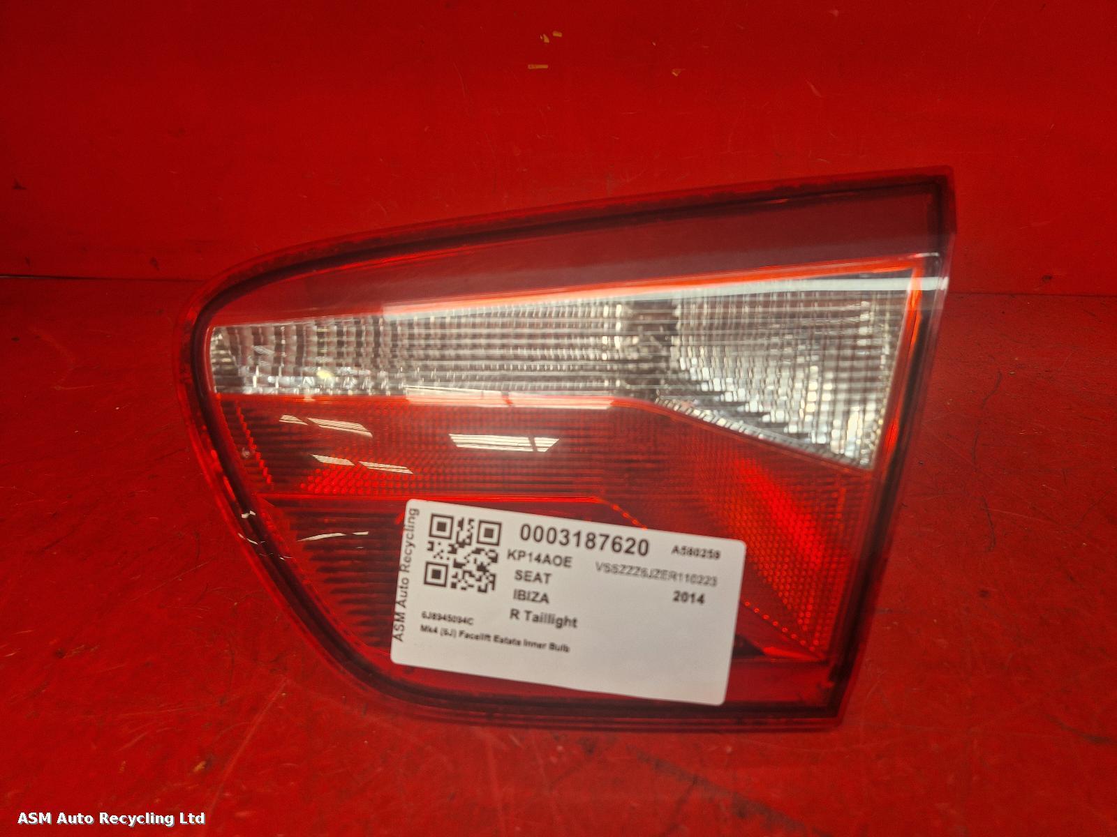 View Auto part R Taillight Seat Ibiza 2014