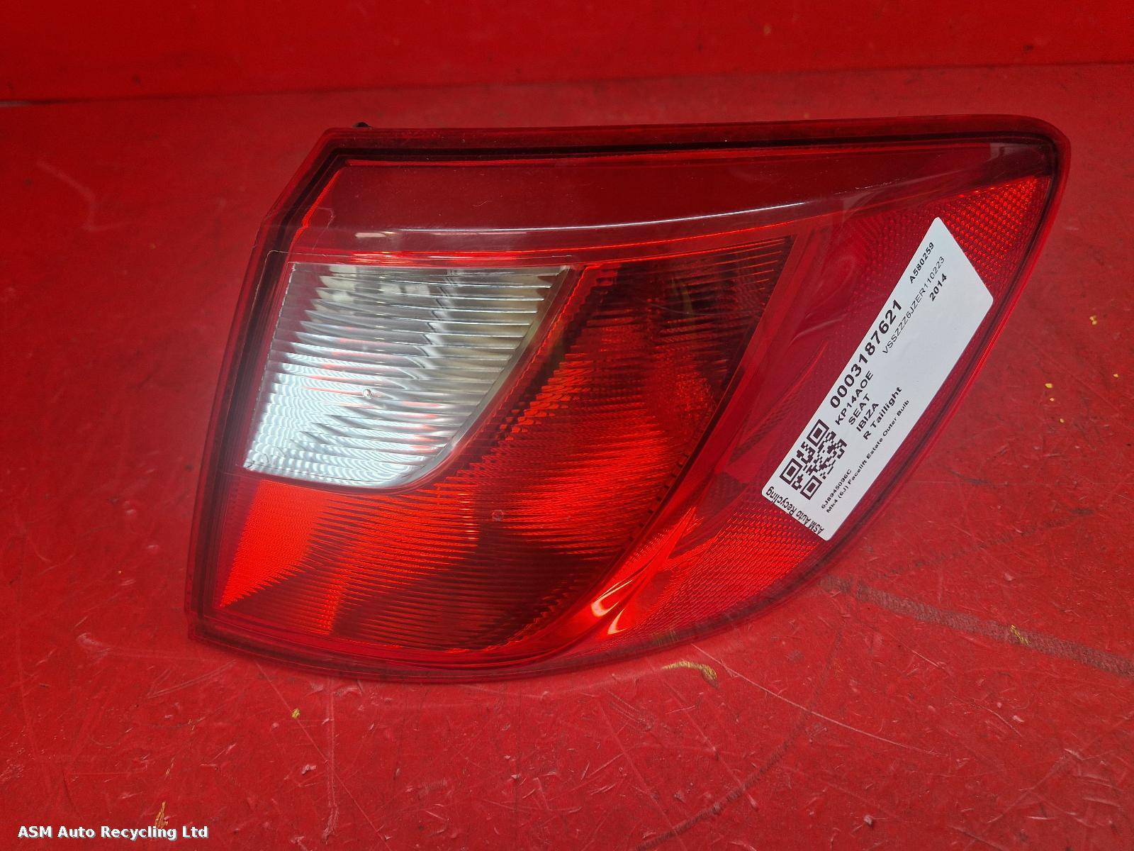 View Auto part R Taillight Seat Ibiza 2014