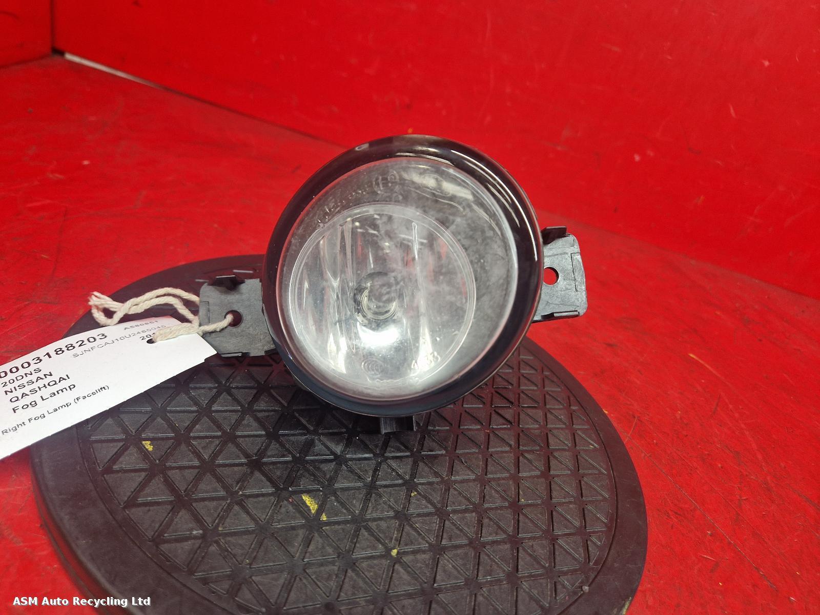 View Auto part Fog Lamp Nissan Qashqai 2012