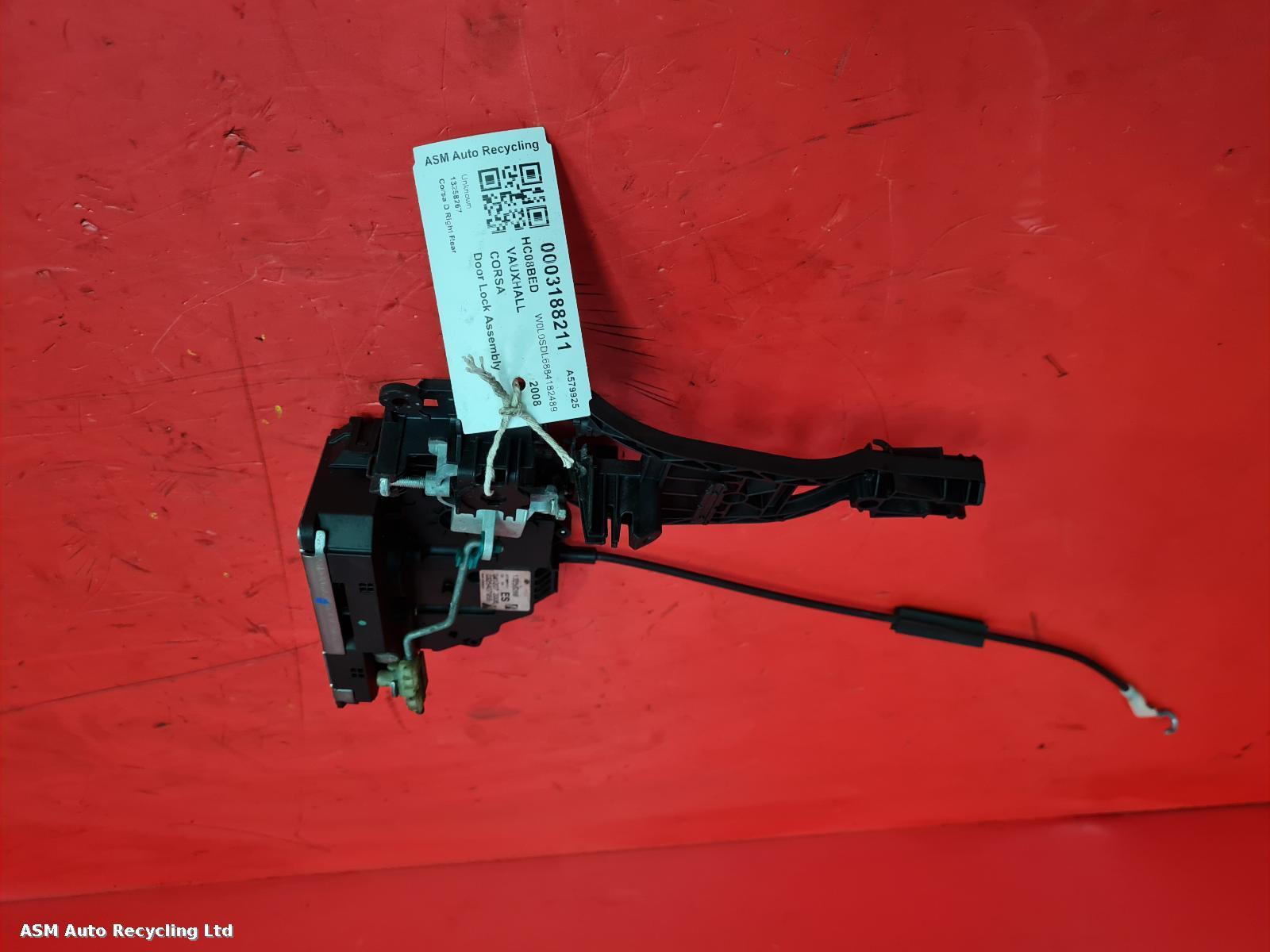View Auto part Door Lock Assembly Vauxhall Corsa 2008
