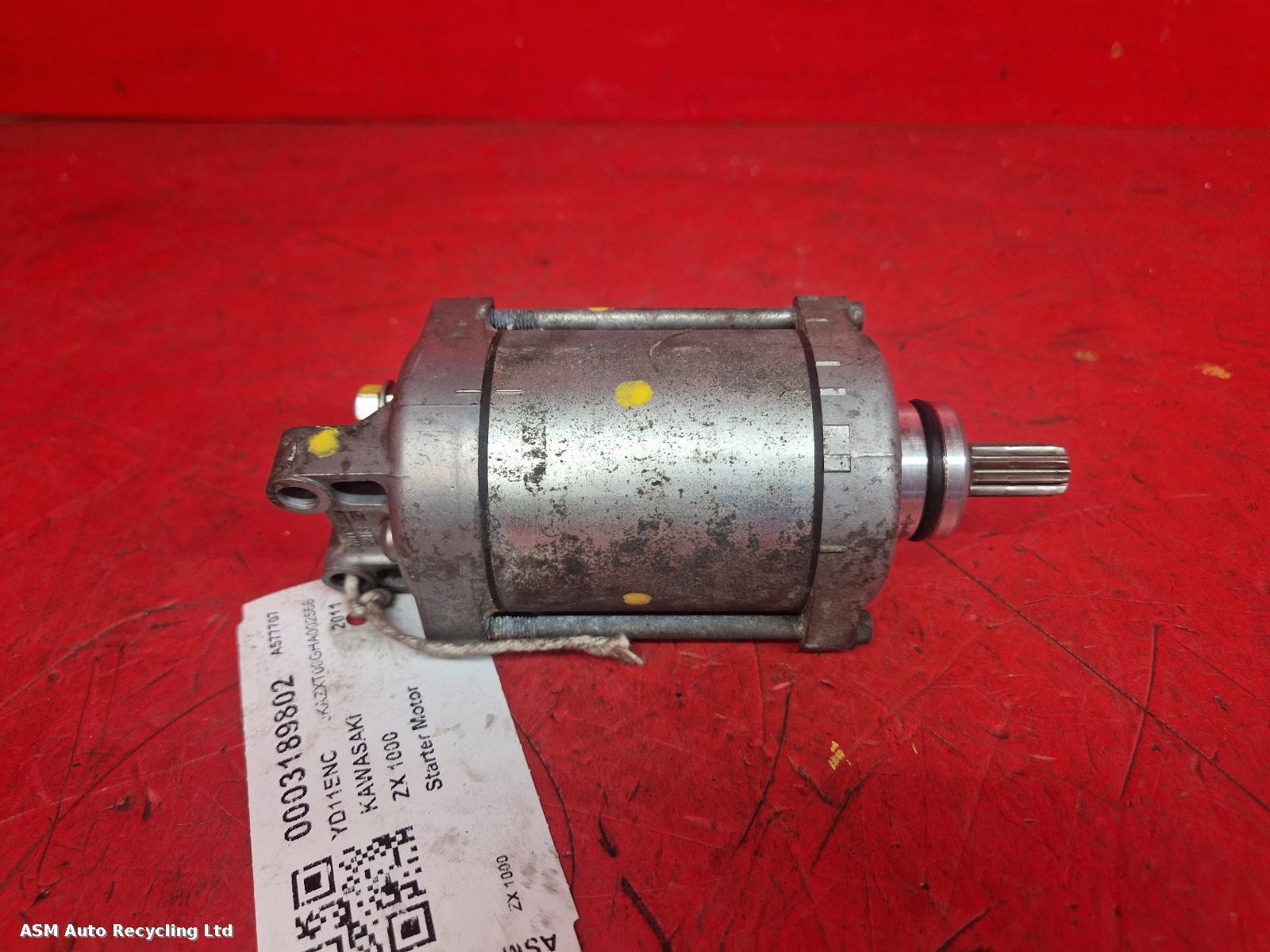 View Auto part Starter Motor Kawasaki Zx 1000 2011
