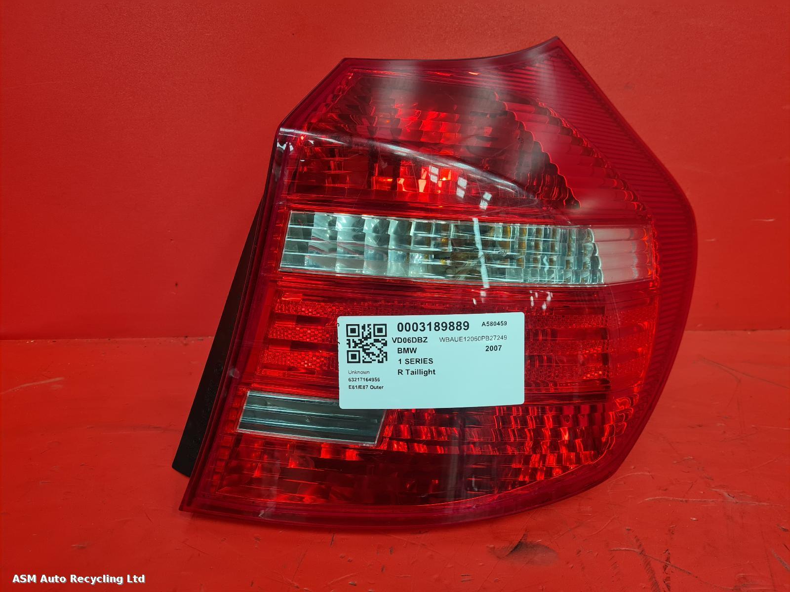 View Auto part R Taillight Bmw 1 Series 2007