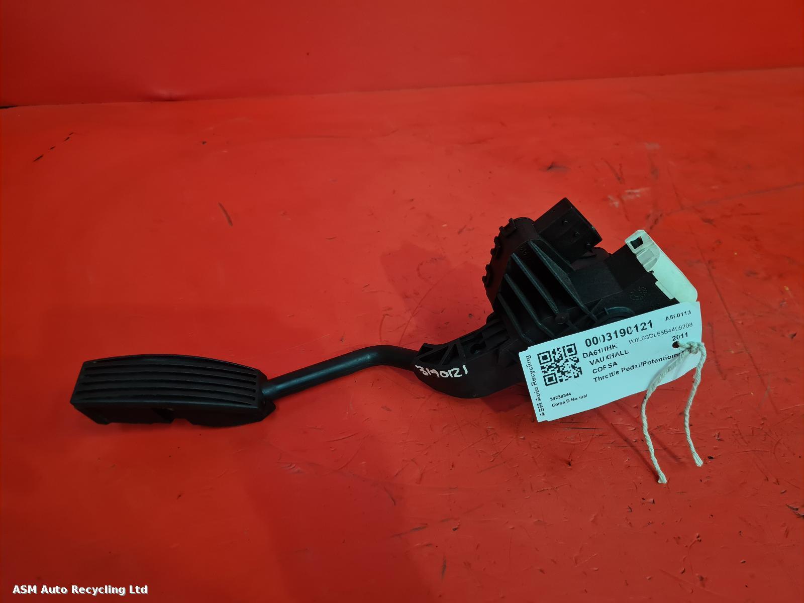 View Auto part Pedal Potentiometer Vauxhall Corsa 2011