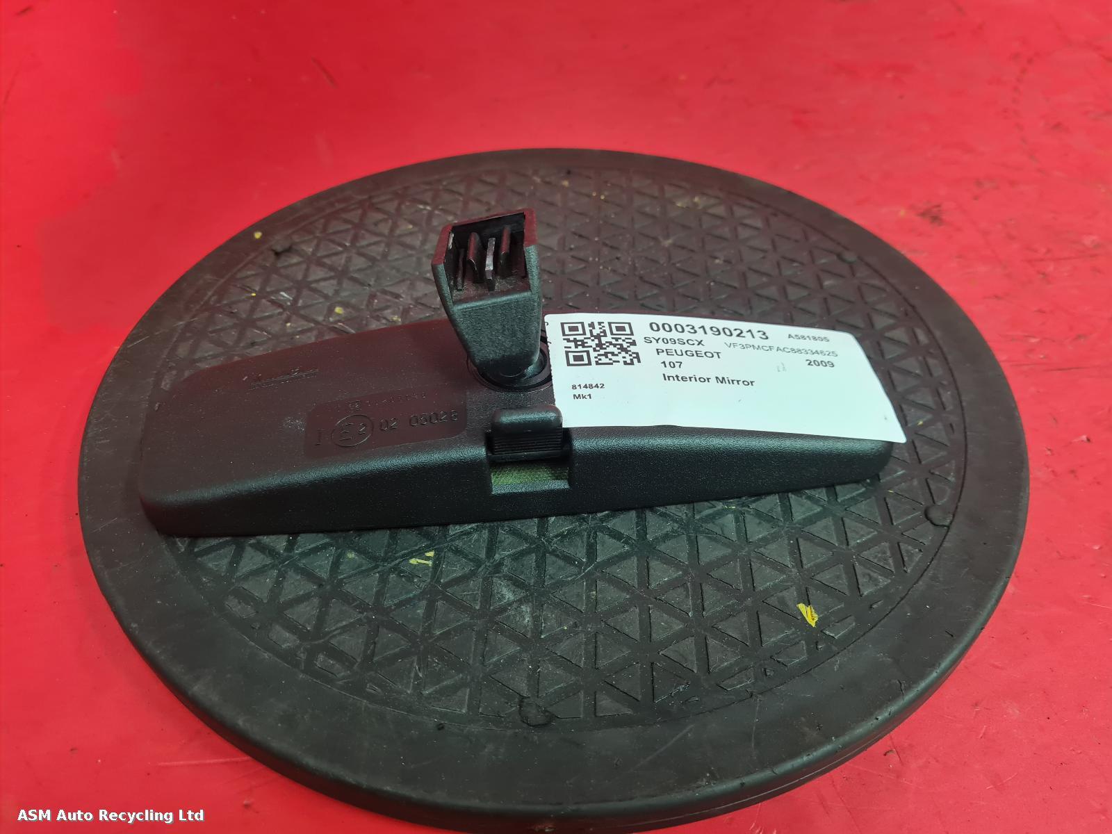 View Auto part Interior Mirror Peugeot 107 2009