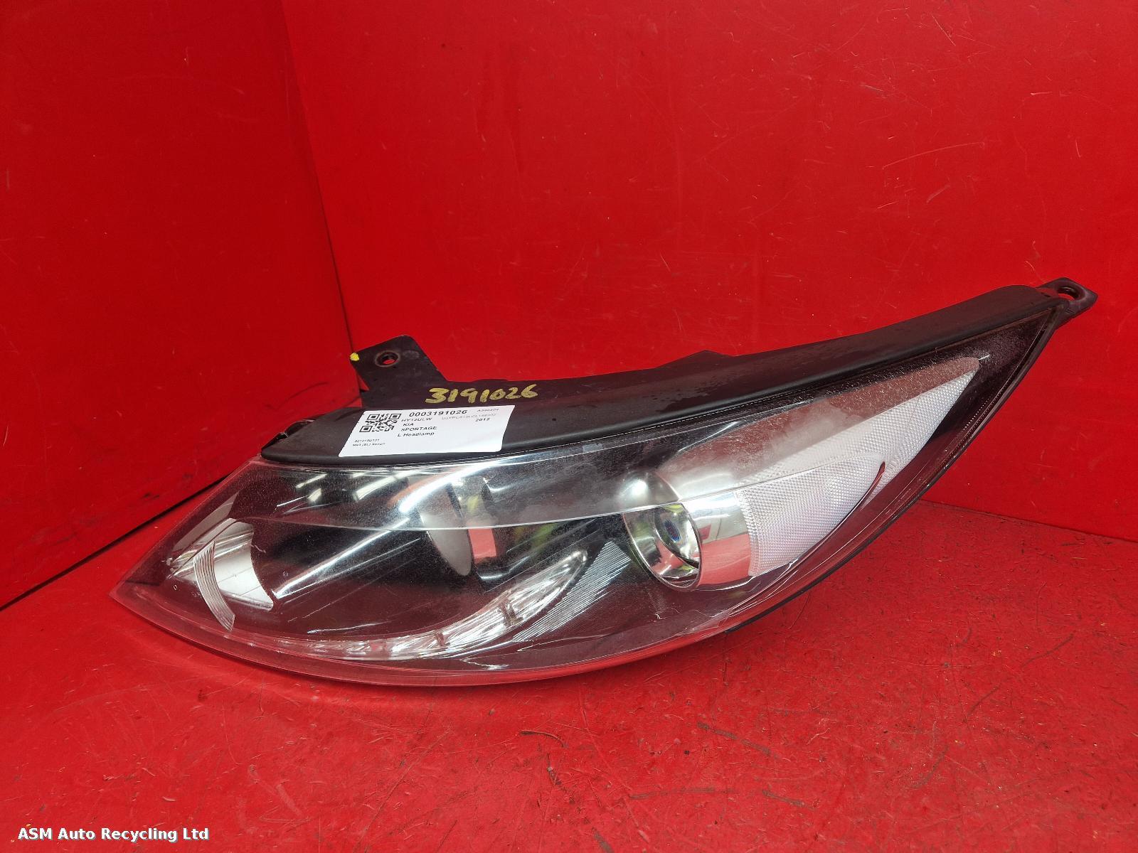 View Auto part L Headlamp Kia Sportage 2012