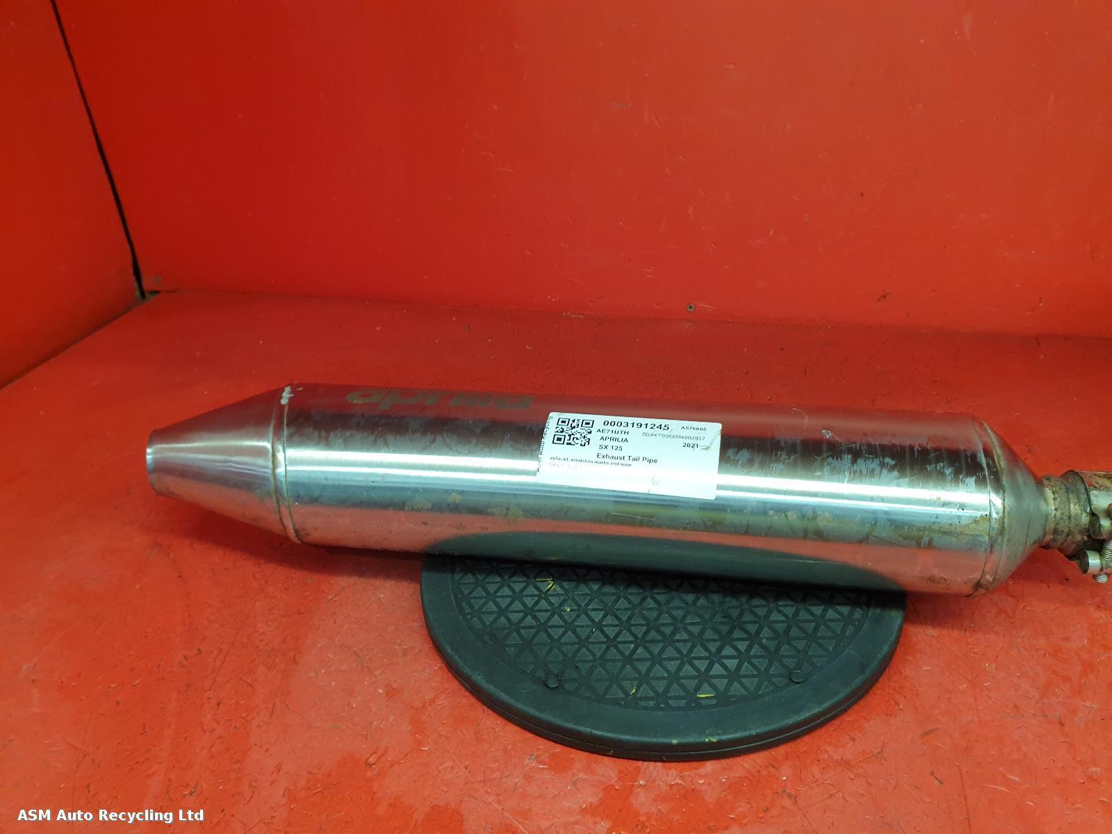 View Auto part Exhaust Tail Pipe Aprilia Sx 125 2021