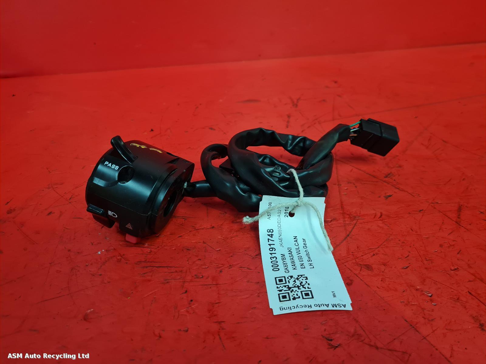 View Auto part LH Switch Gear Kawasaki En 650 Vulcan 2018