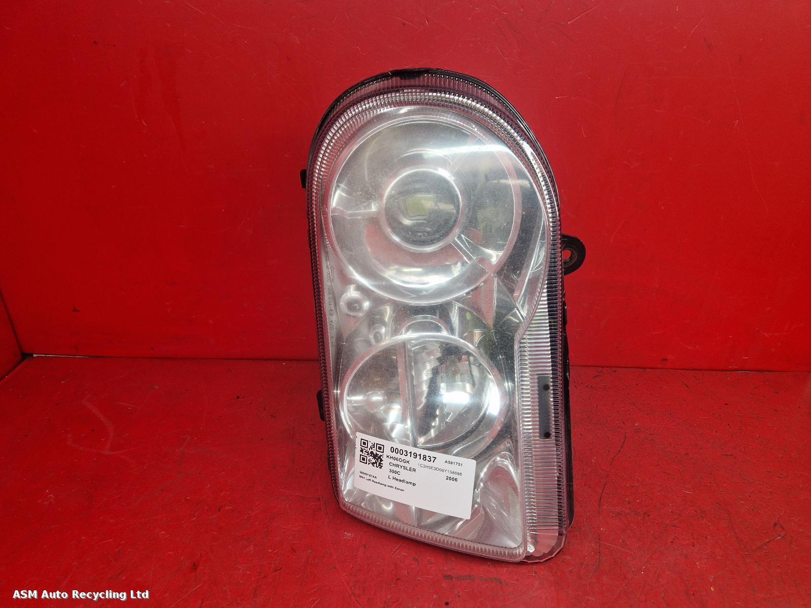 View Auto part L Headlamp Chrysler 300c 2006