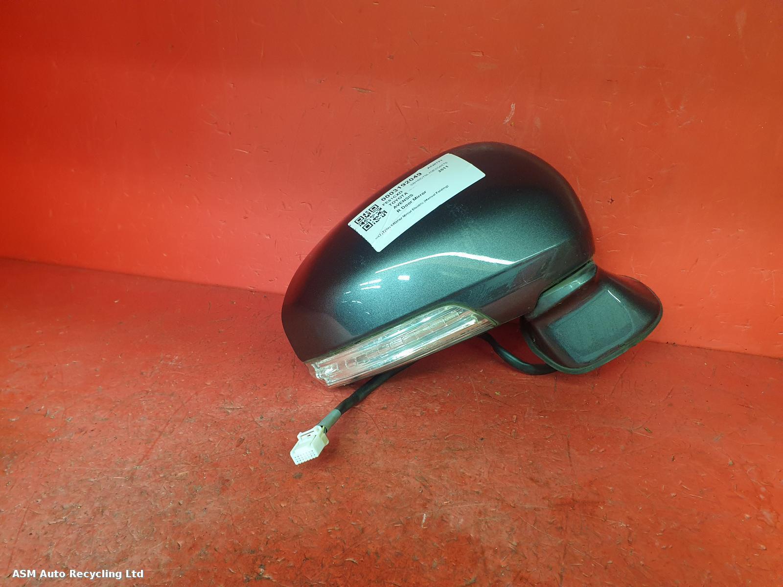 View Auto part R Door Mirror Toyota Avensis 2011