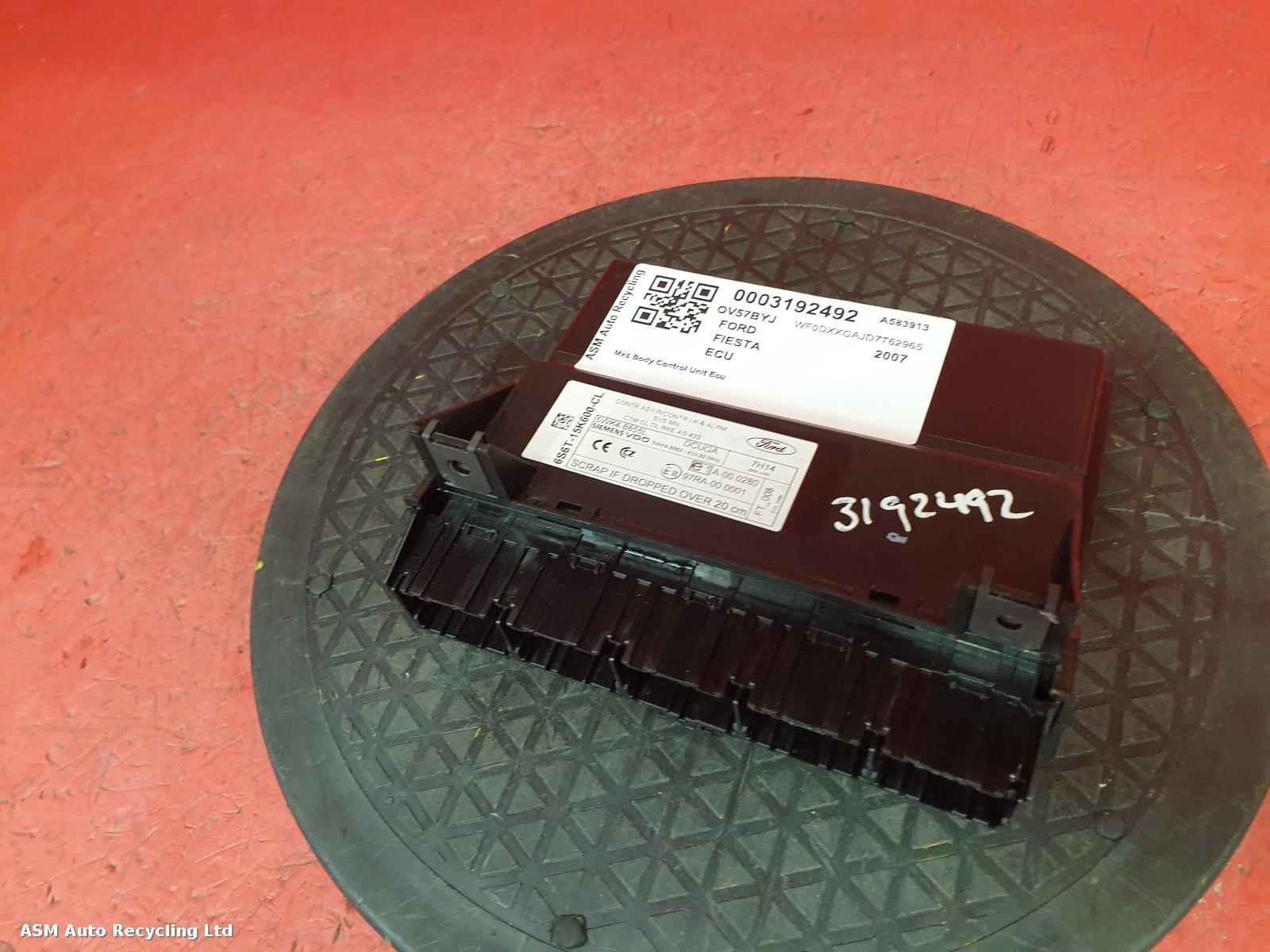View Auto part ECU Ford Fiesta 2007