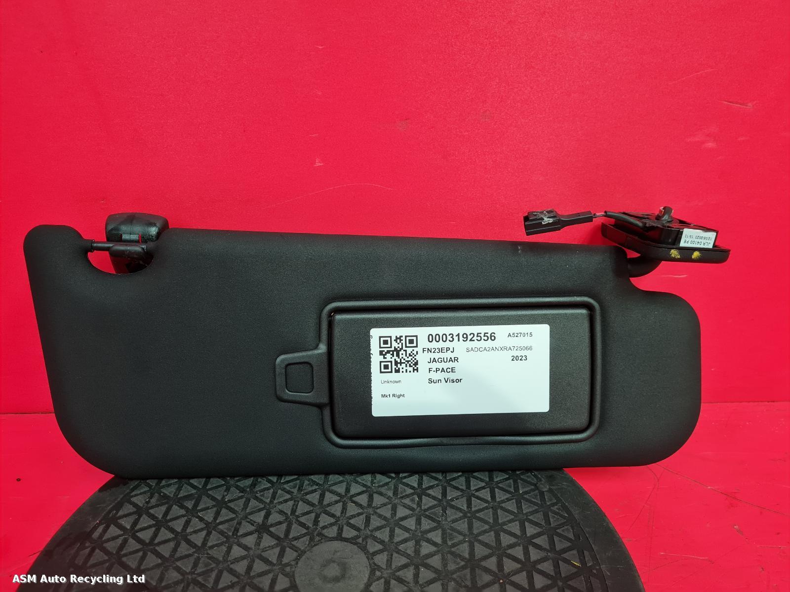 View Auto part Sun visor Jaguar F-pace 2023