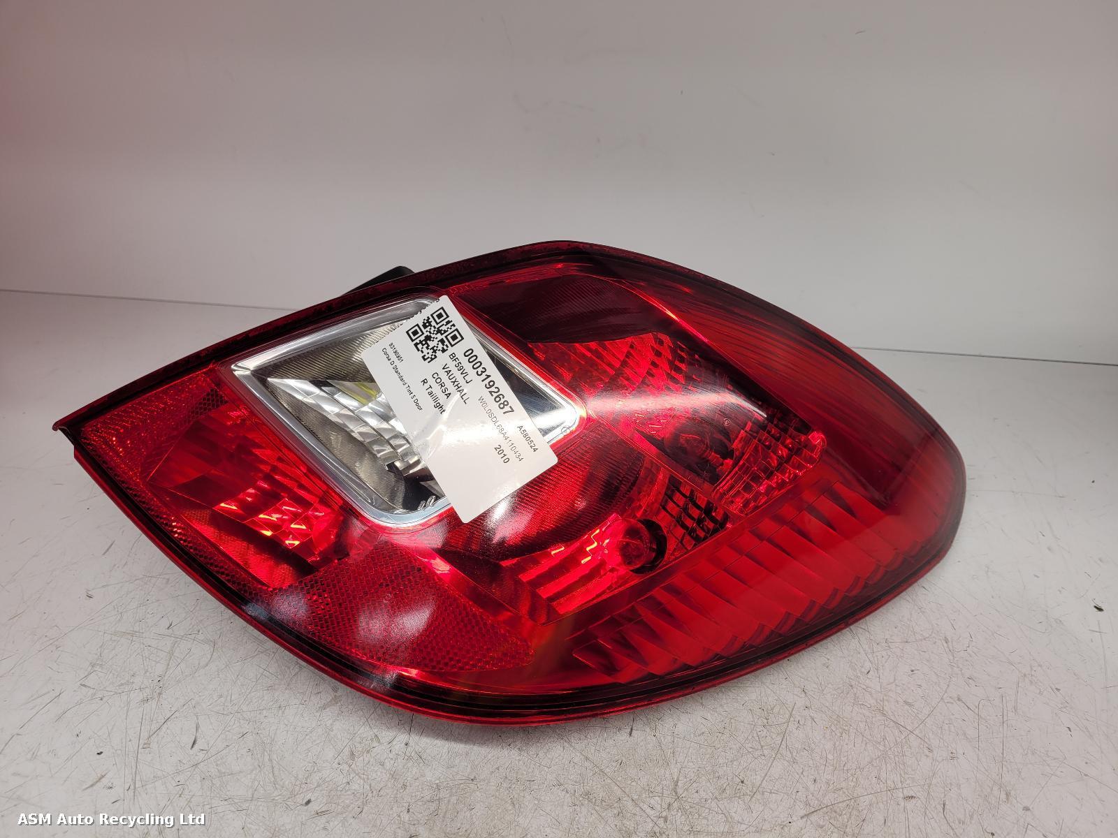View Auto part R Taillight Vauxhall Corsa 2010
