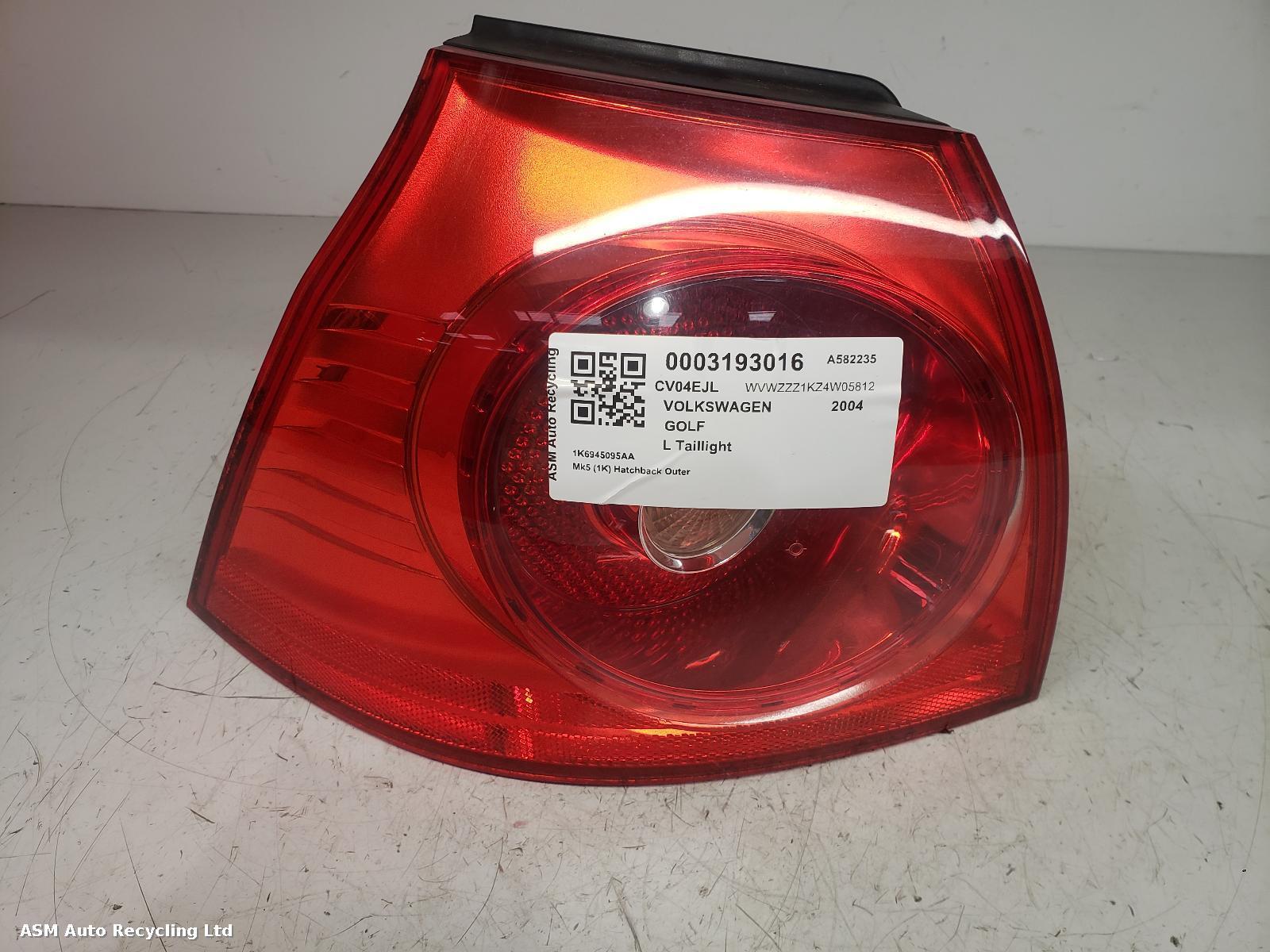View Auto part L Taillight Volkswagen Golf 2004