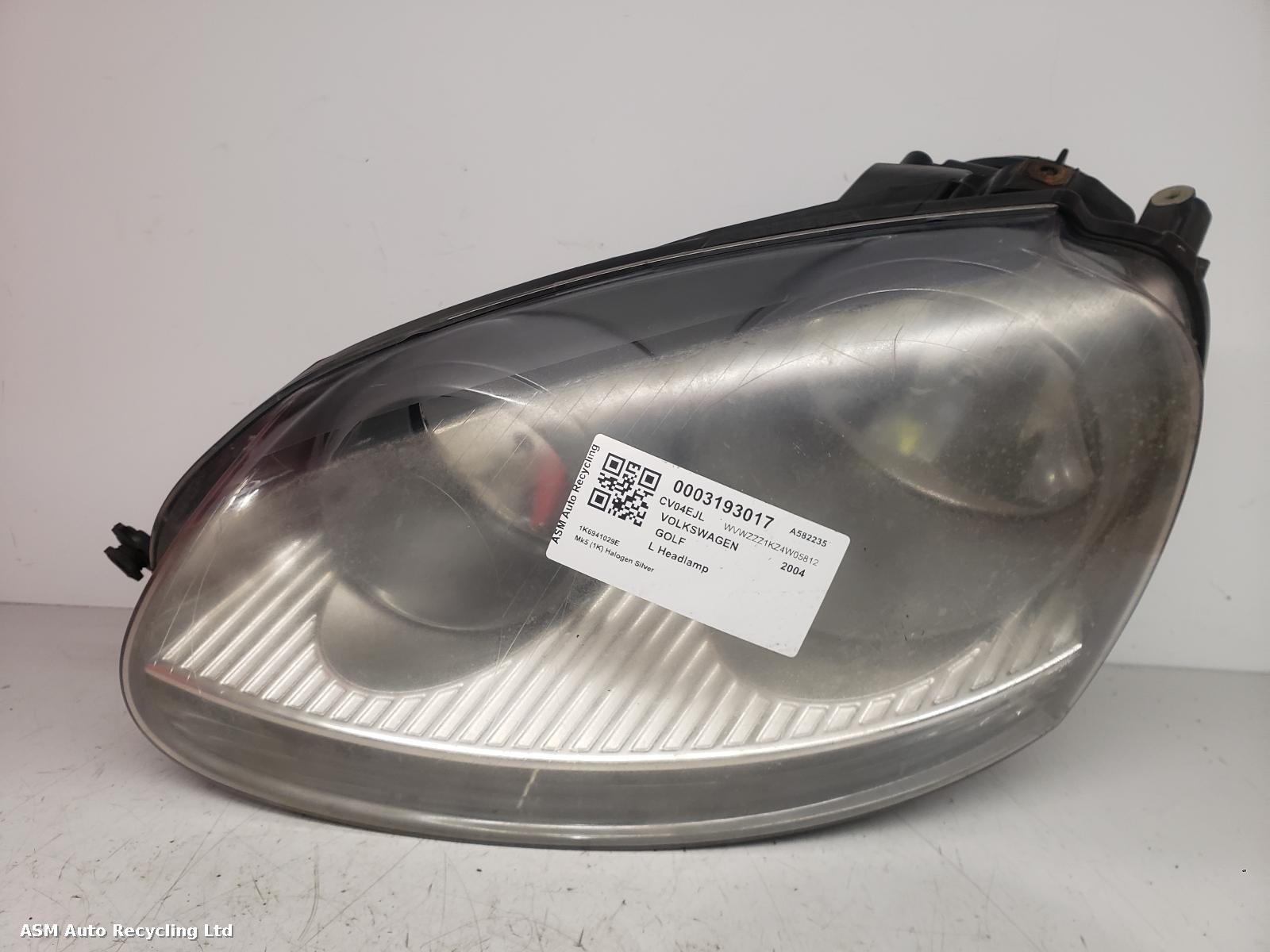 View Auto part L Headlamp Volkswagen Golf 2004