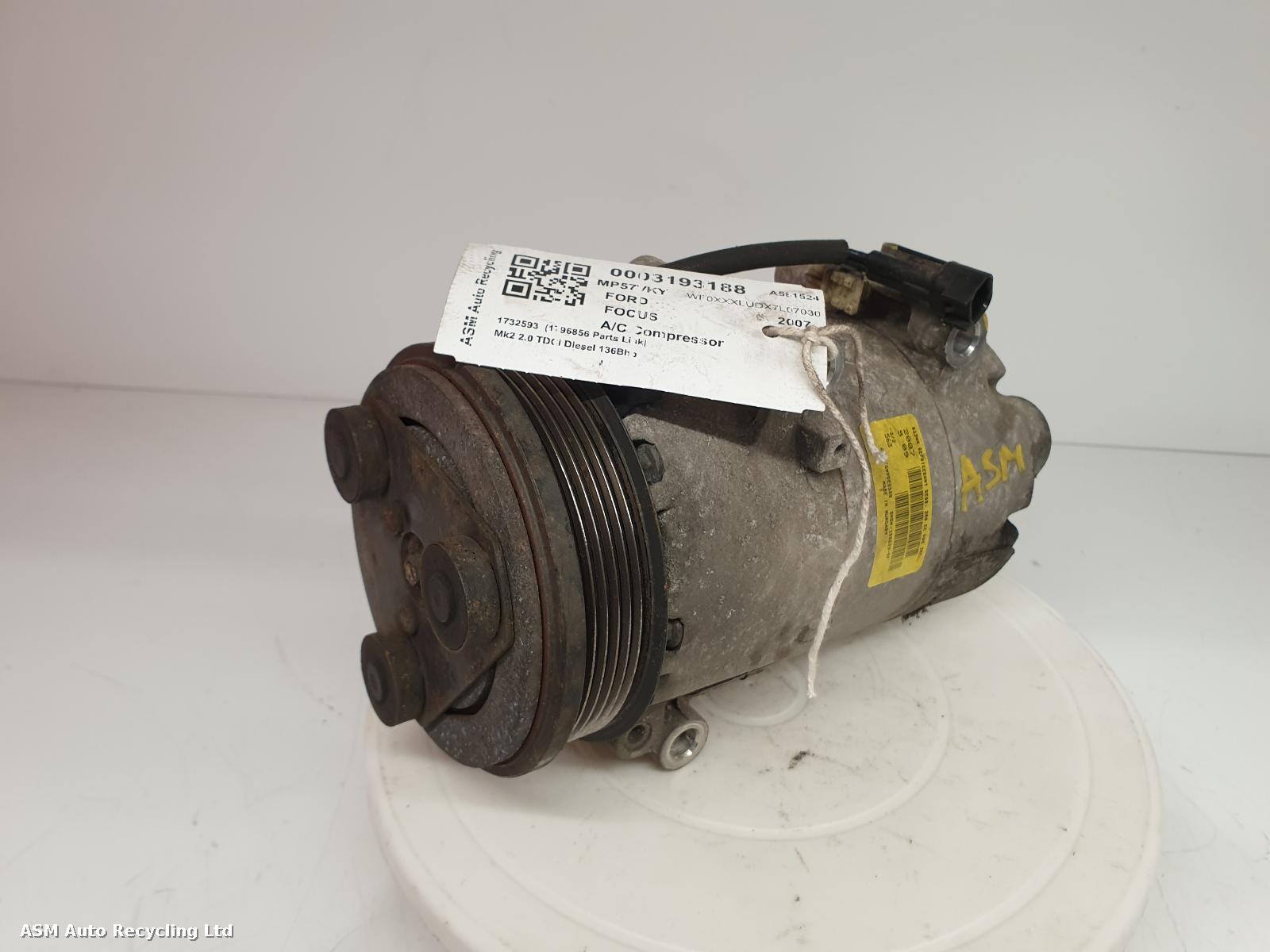 View Auto part Compressor Ford Focus 2007