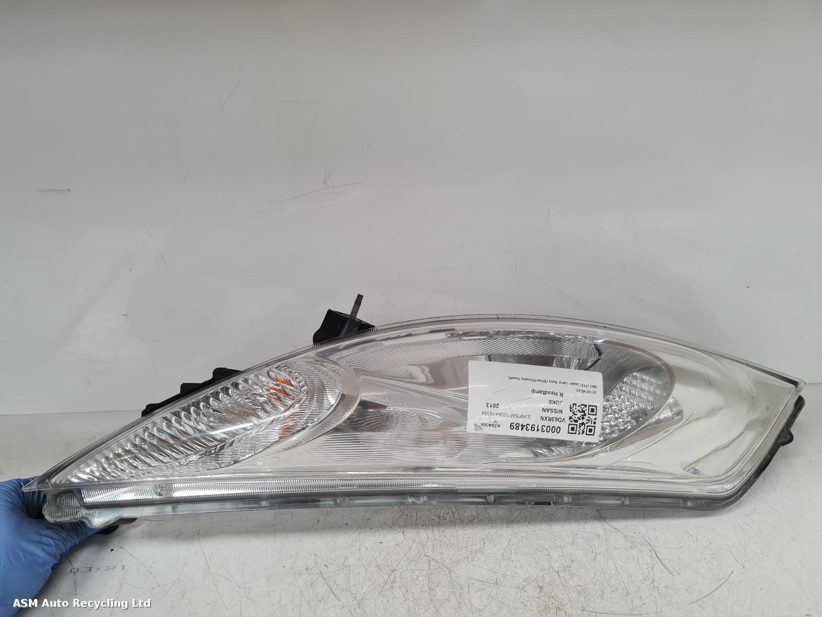 View Auto part R Headlamp Nissan Juke 2013