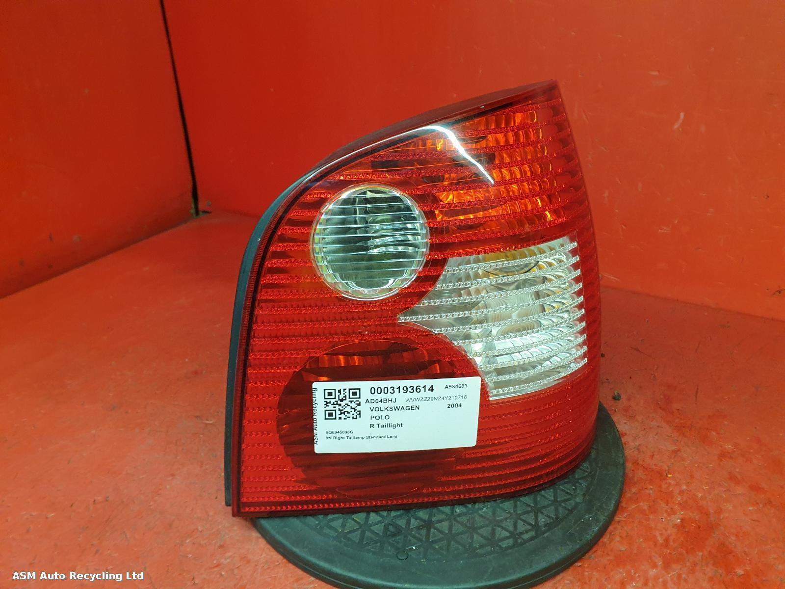 View Auto part R Taillight Volkswagen Polo 2004