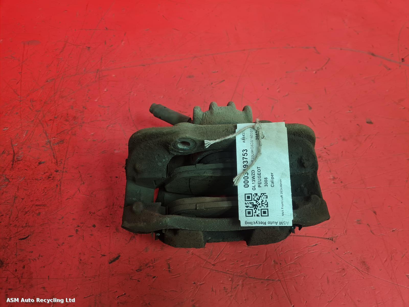 View Auto part Caliper Peugeot 3008 2013