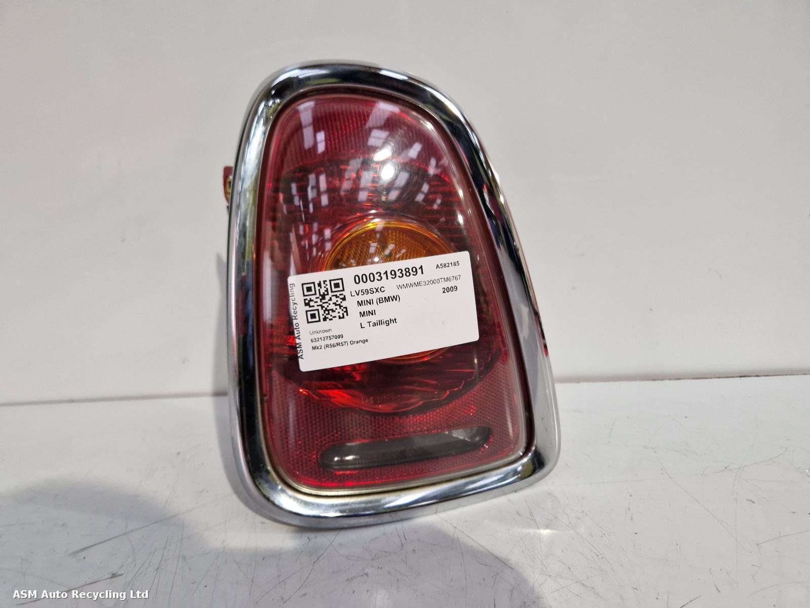 View Auto part L Taillight Mini (bmw) Mini 2009