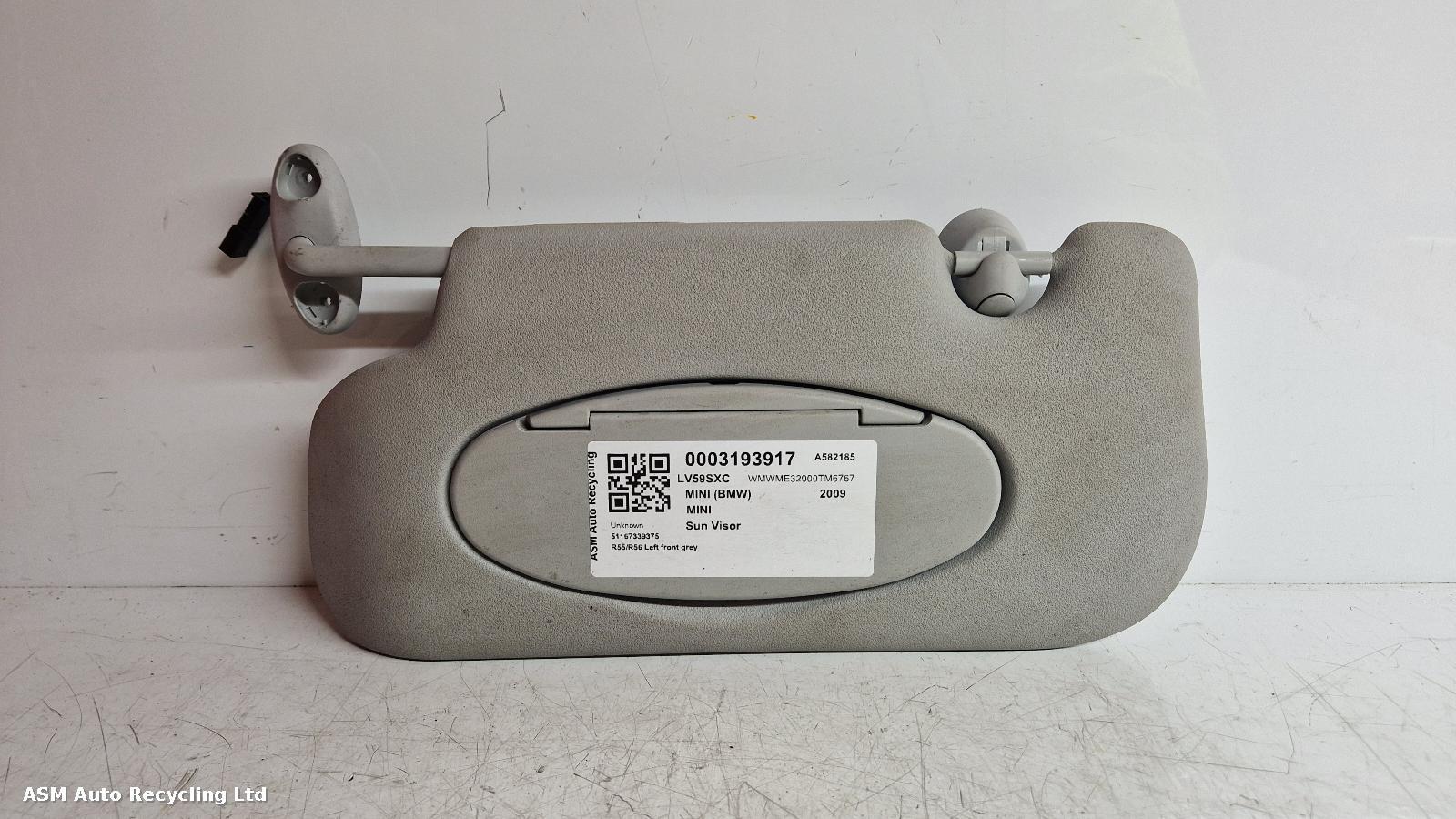 View Auto part Sun visor Mini (bmw) Mini 2009