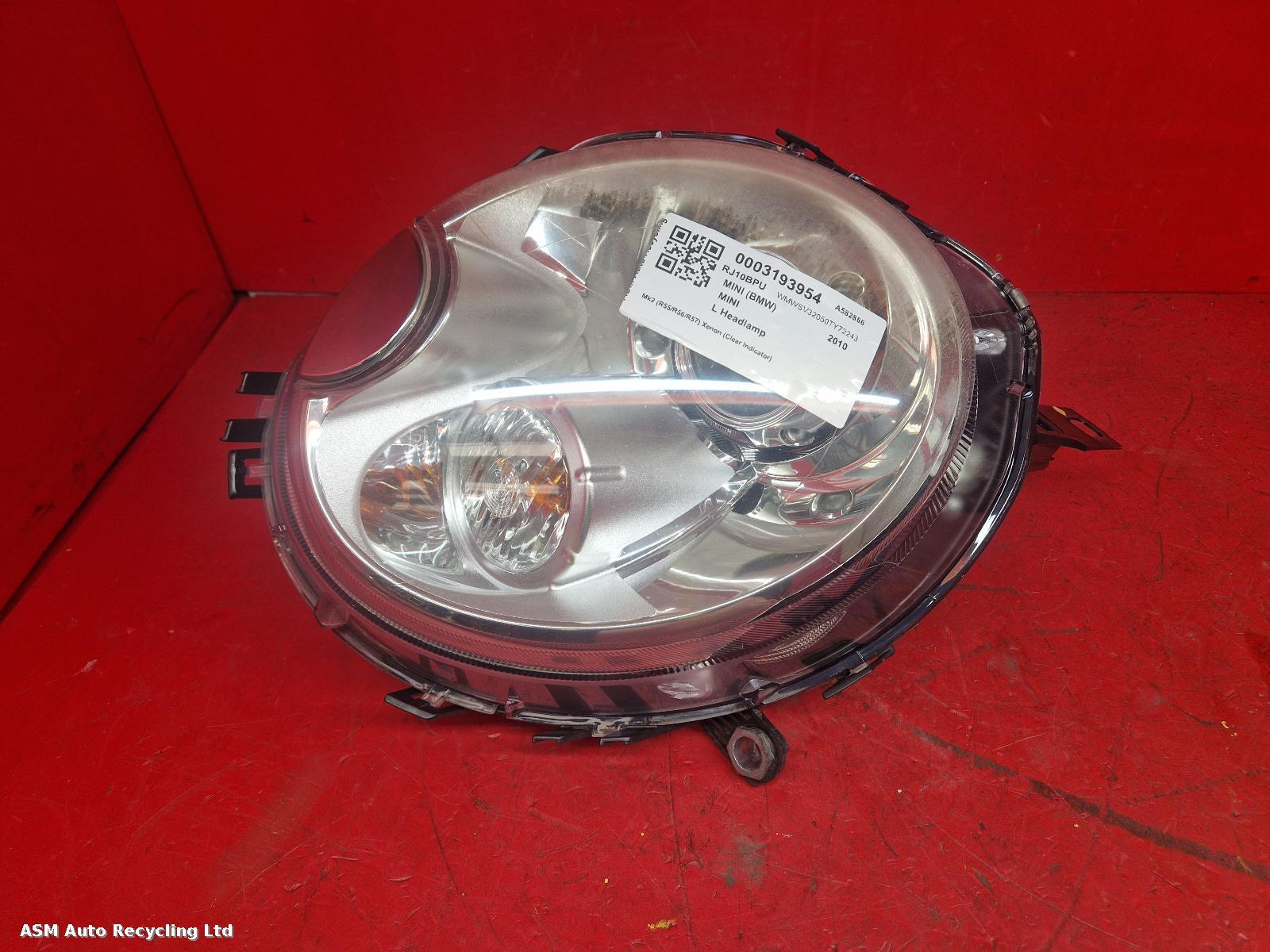 View Auto part L Headlamp Mini (bmw) Mini 2010