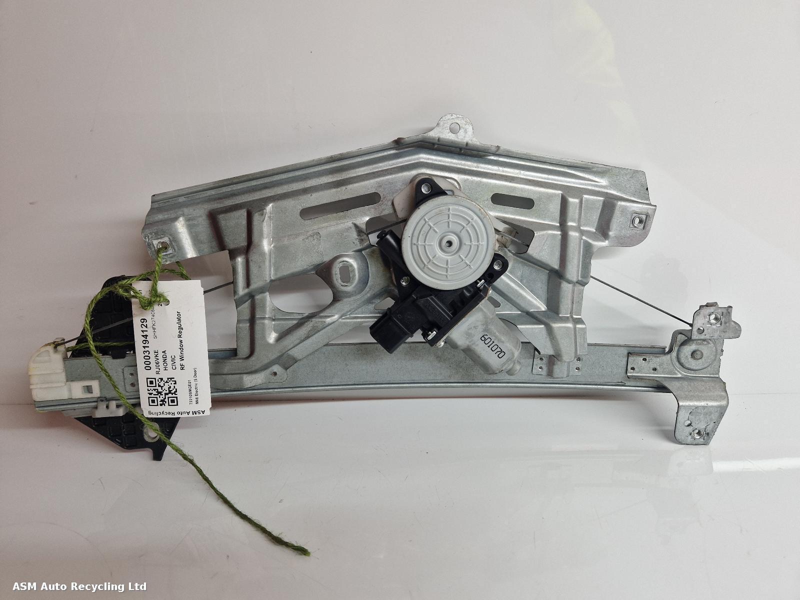 View Auto part RF Window Regulator Honda Civic 2006