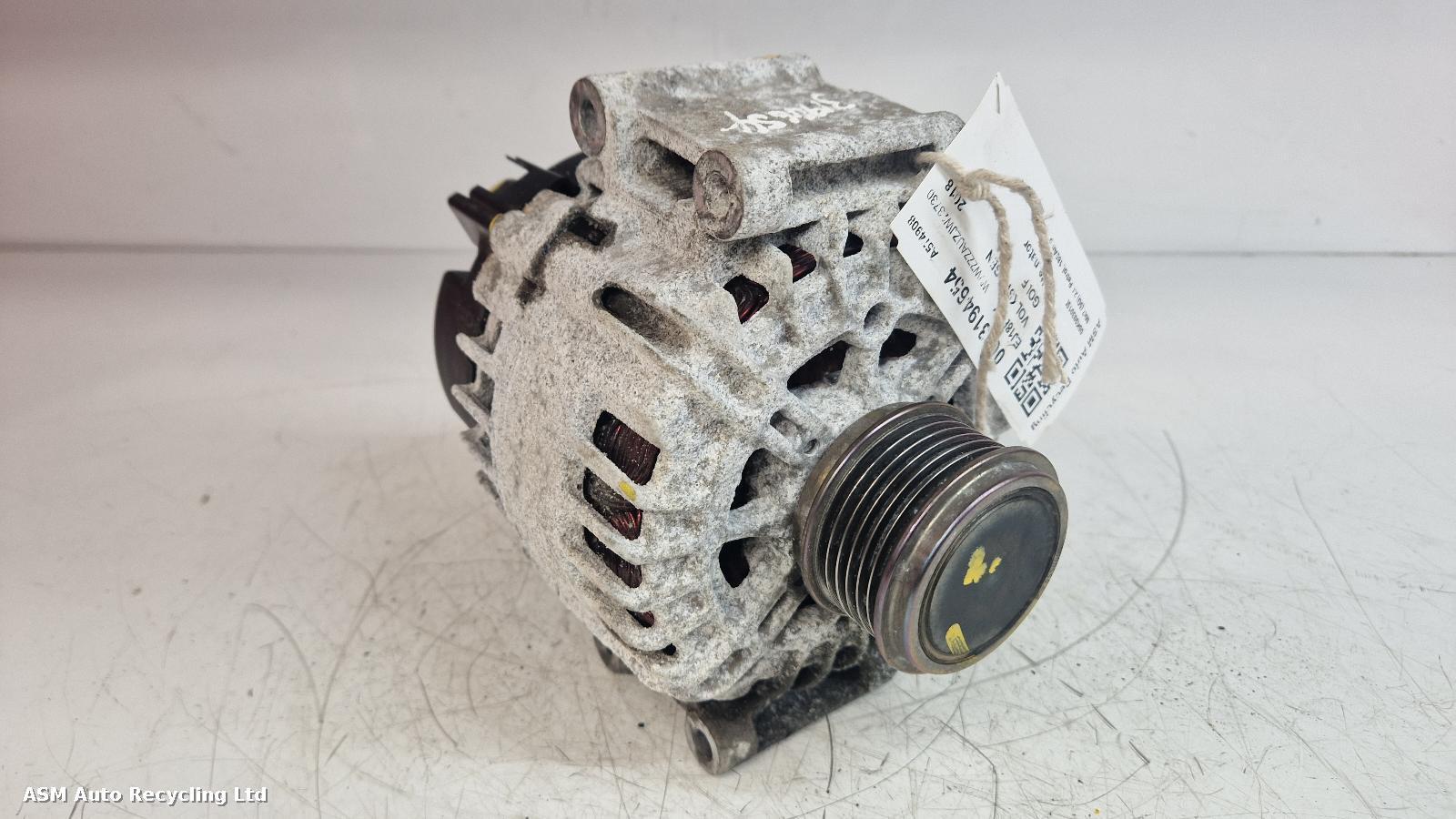 View Auto part Alternator Volkswagen Golf 2018