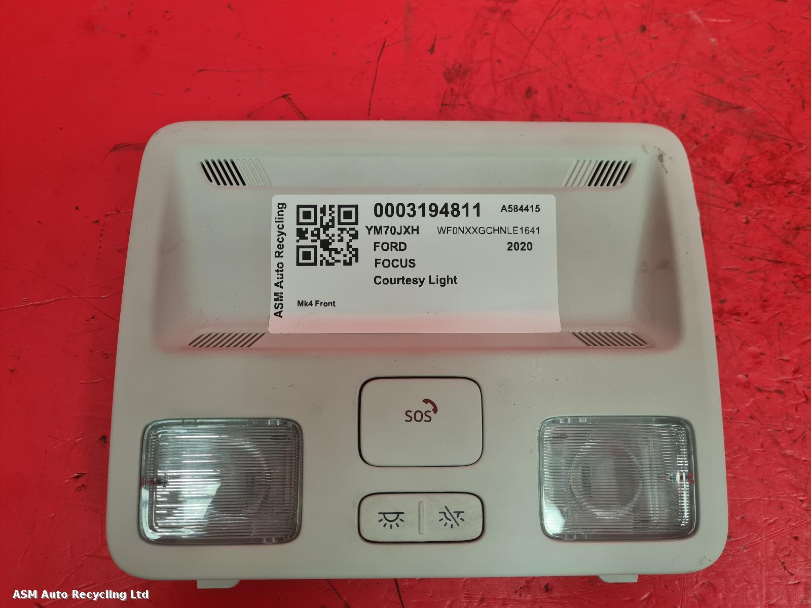 View Auto part Courtesy Light Ford Focus 2020