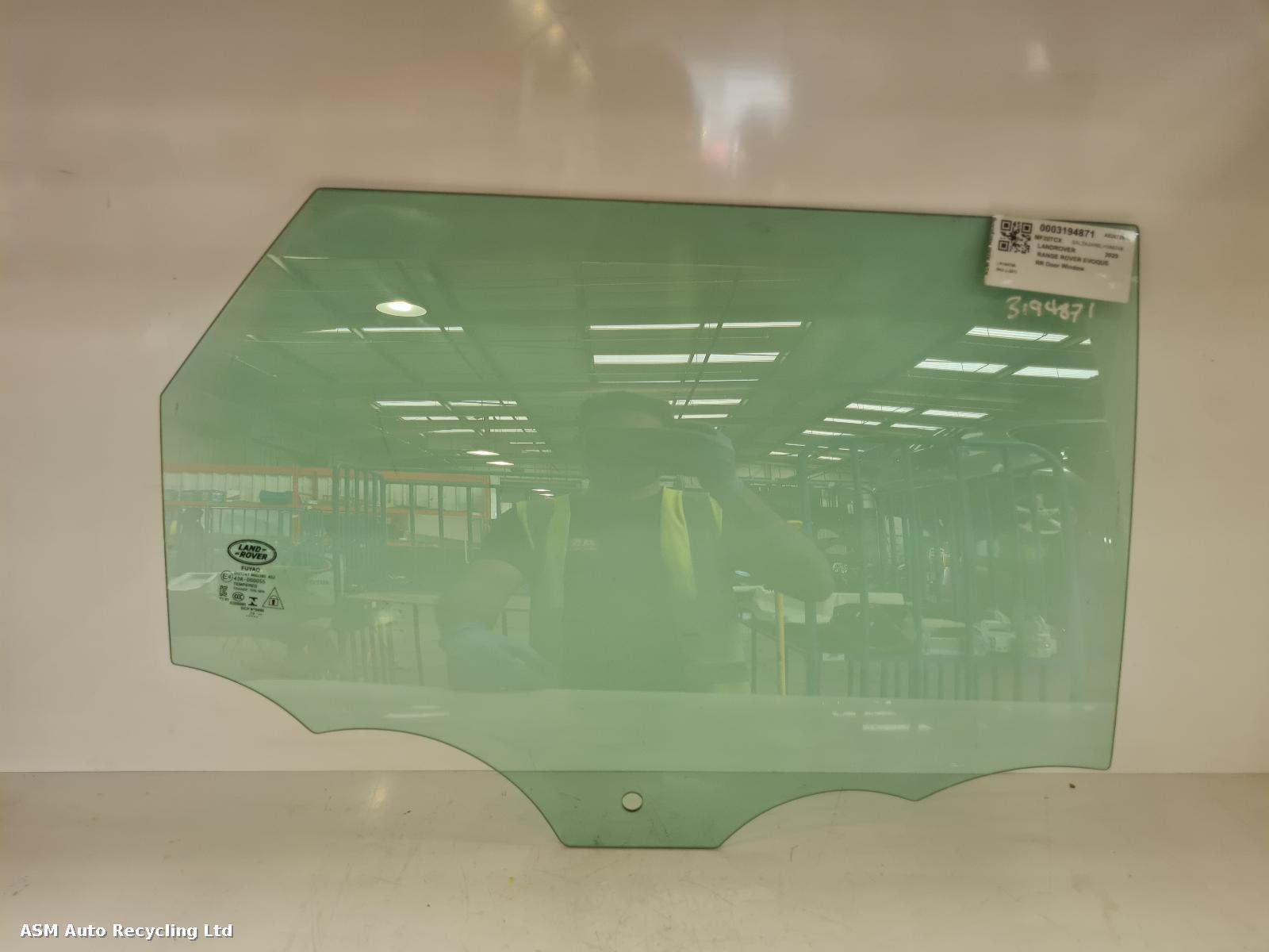 View Auto part RR Door Window Land Rover Range Rover Evoque 2020