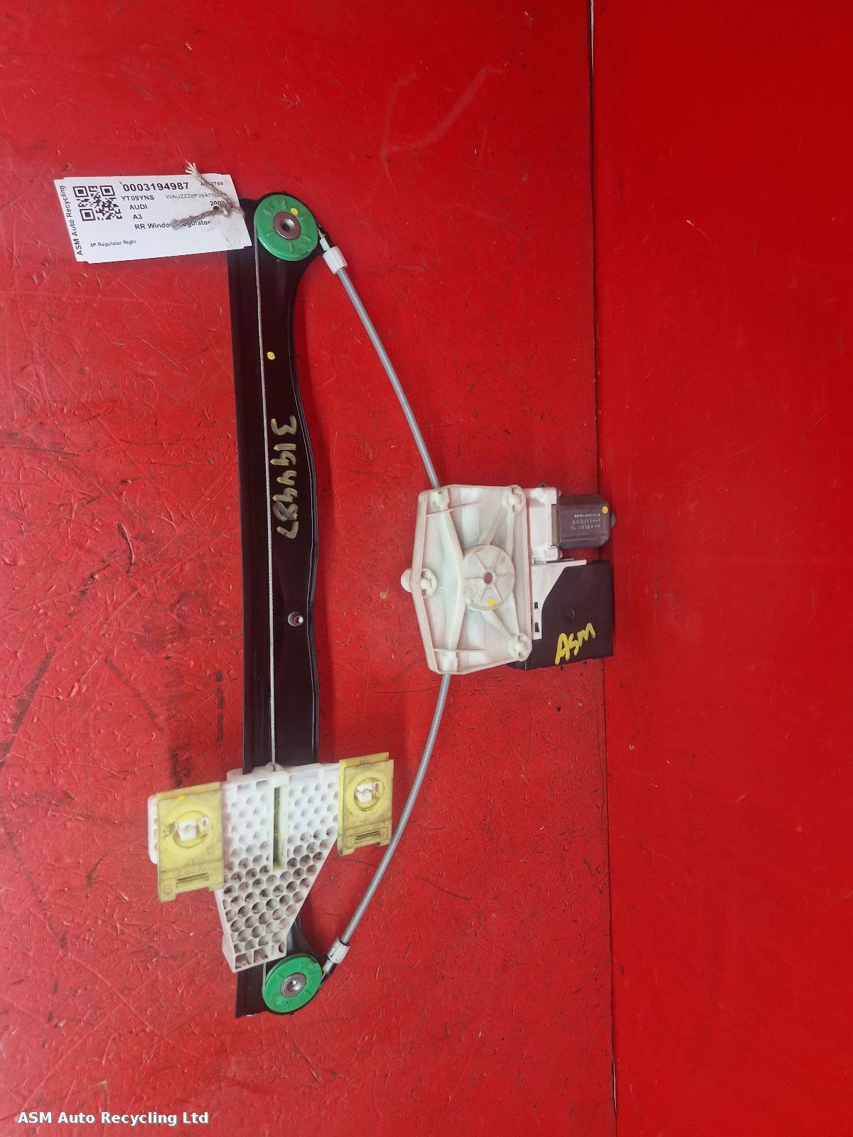 View Auto part RR Window Regulator Audi A3 2009