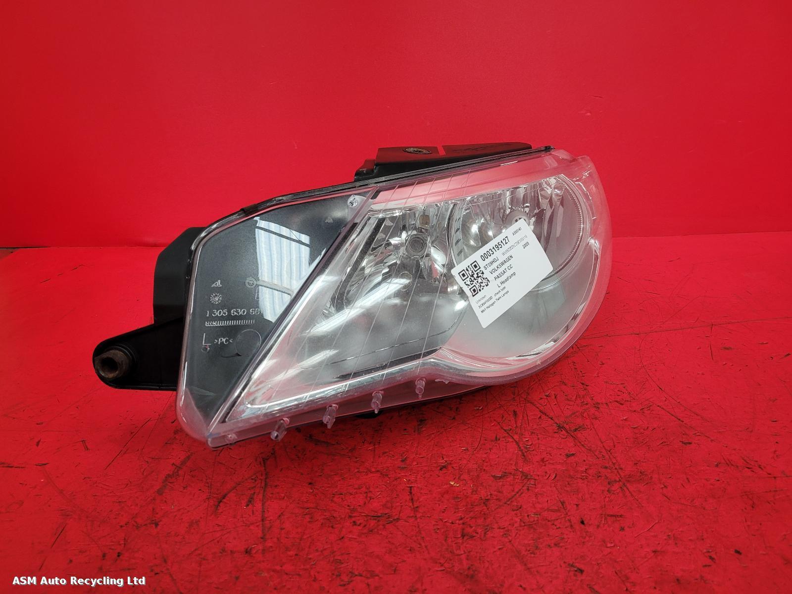 View Auto part L Headlamp Volkswagen Passat Cc 2009
