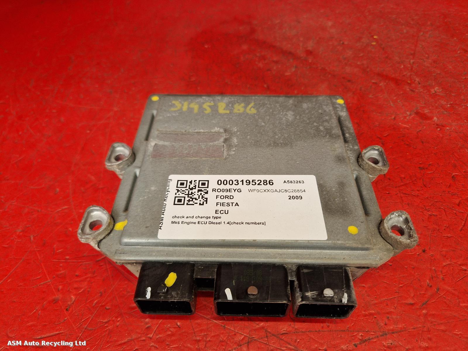 View Auto part ECU Ford Fiesta 2009