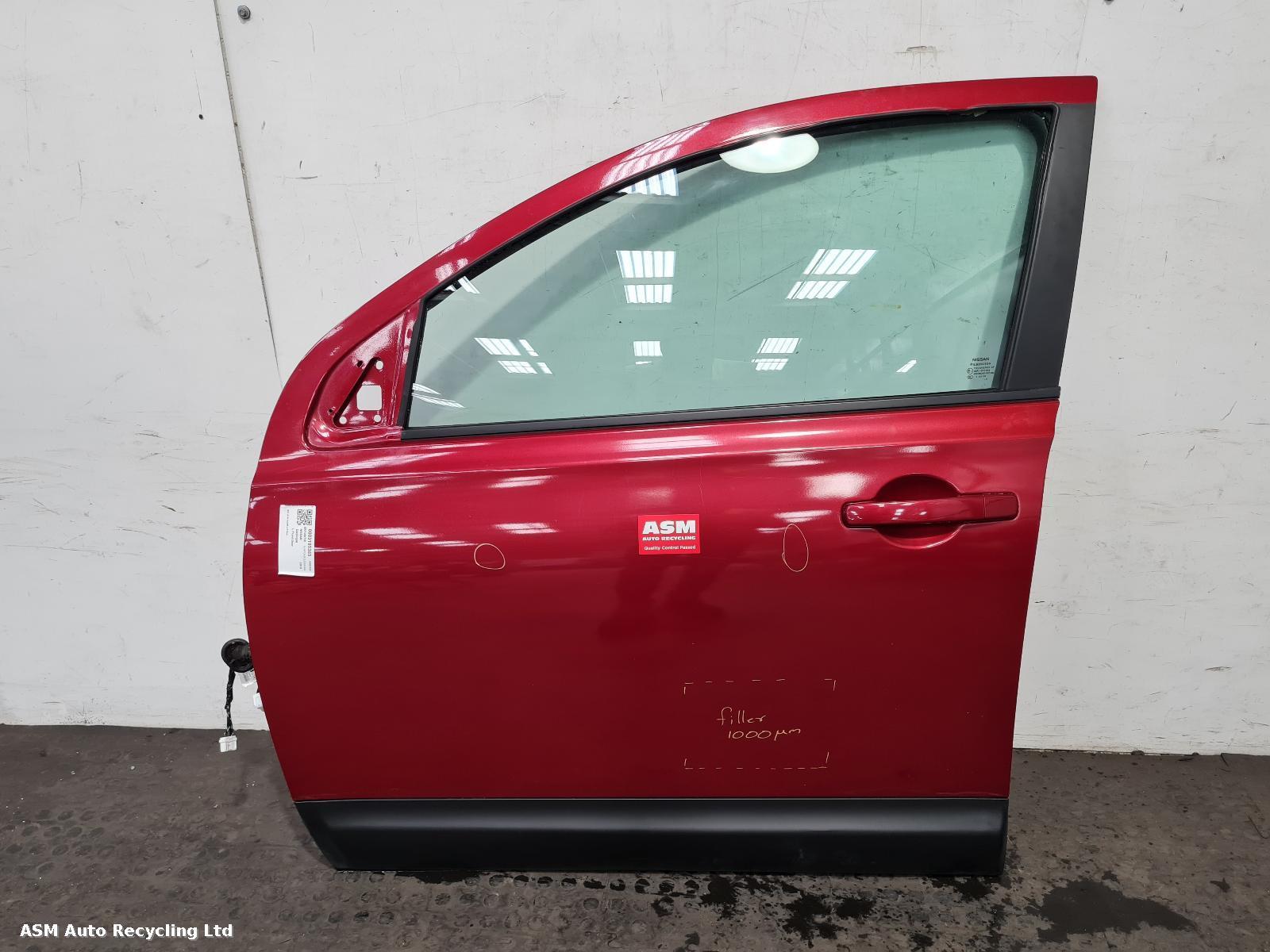 View Auto part L Front Door Nissan Qashqai 2010