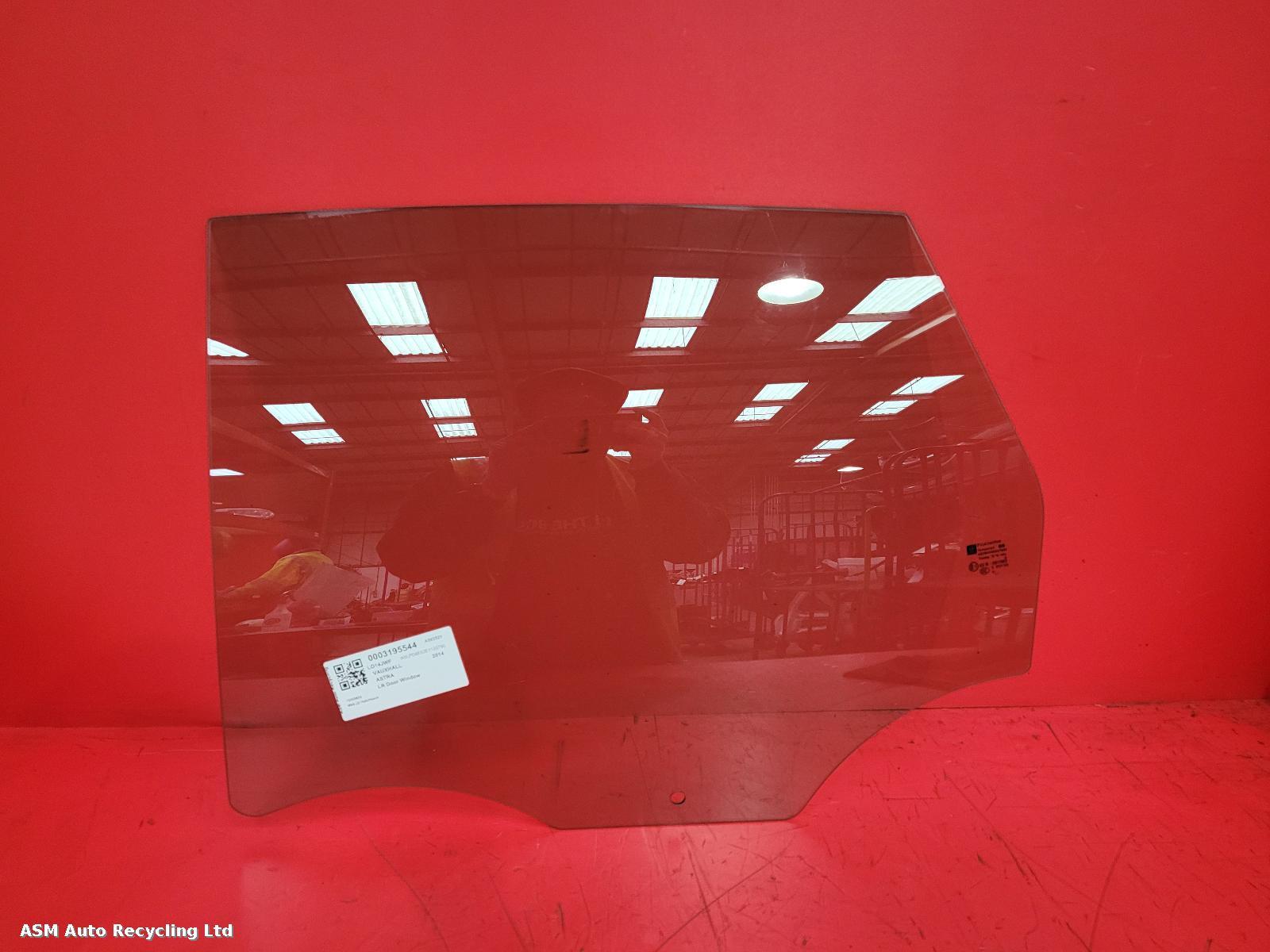 View Auto part LR Door Window Vauxhall Astra 2014