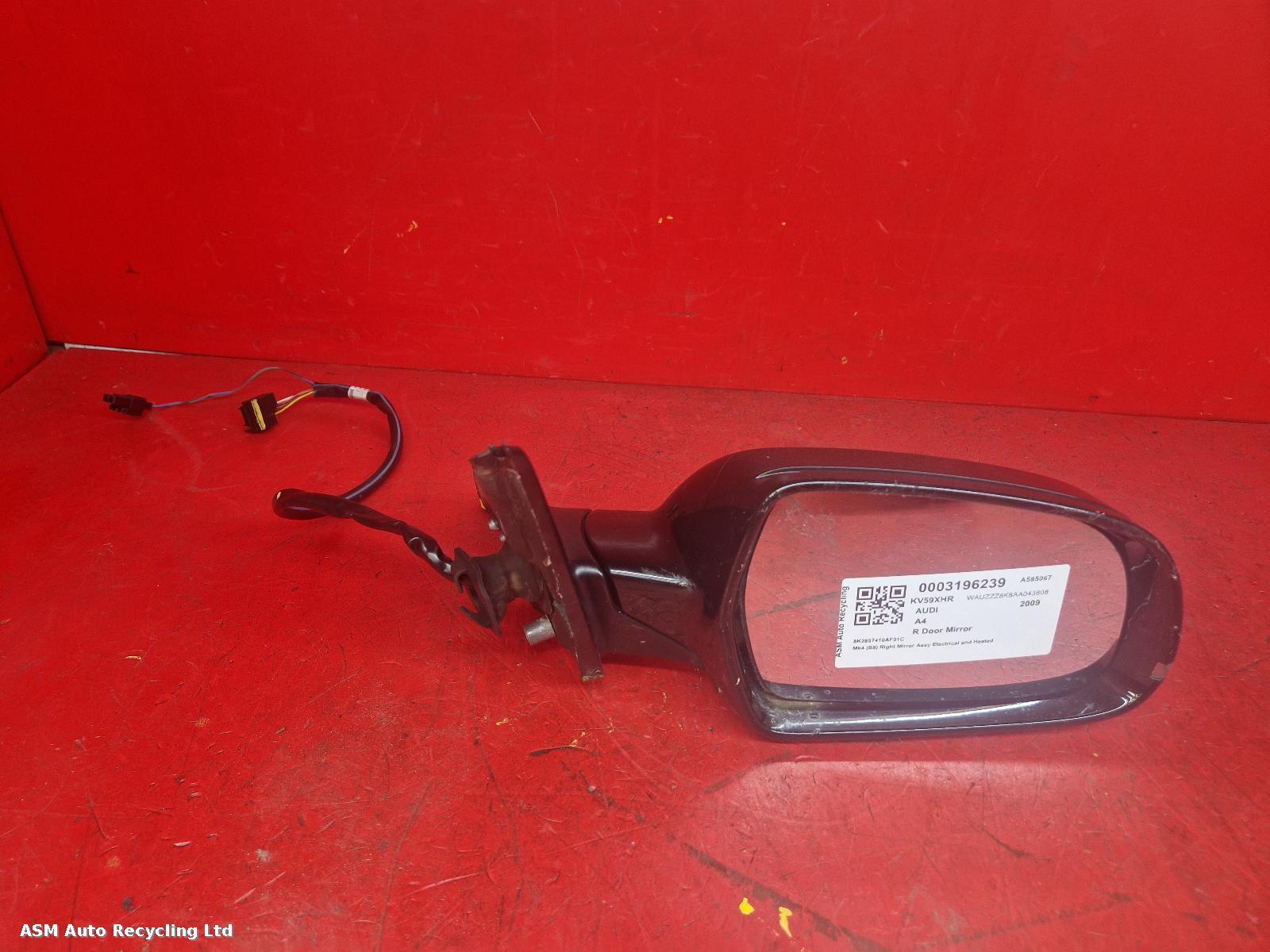 View Auto part R Door Mirror Audi A4 2009