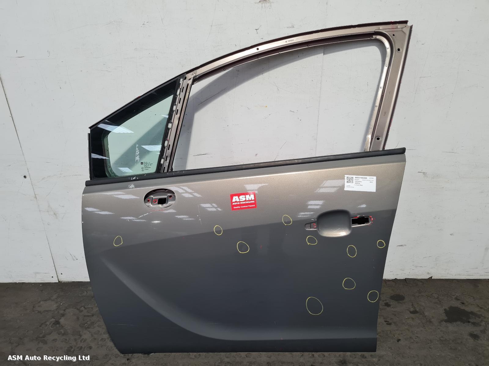View Auto part L Front Door Vauxhall Meriva 2012