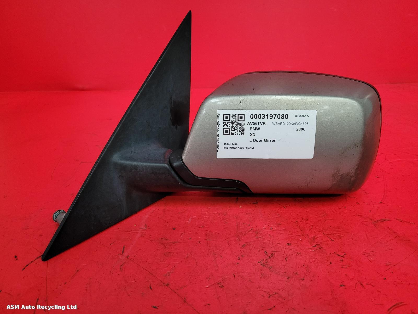 View Auto part L Door Mirror Bmw X3 2006