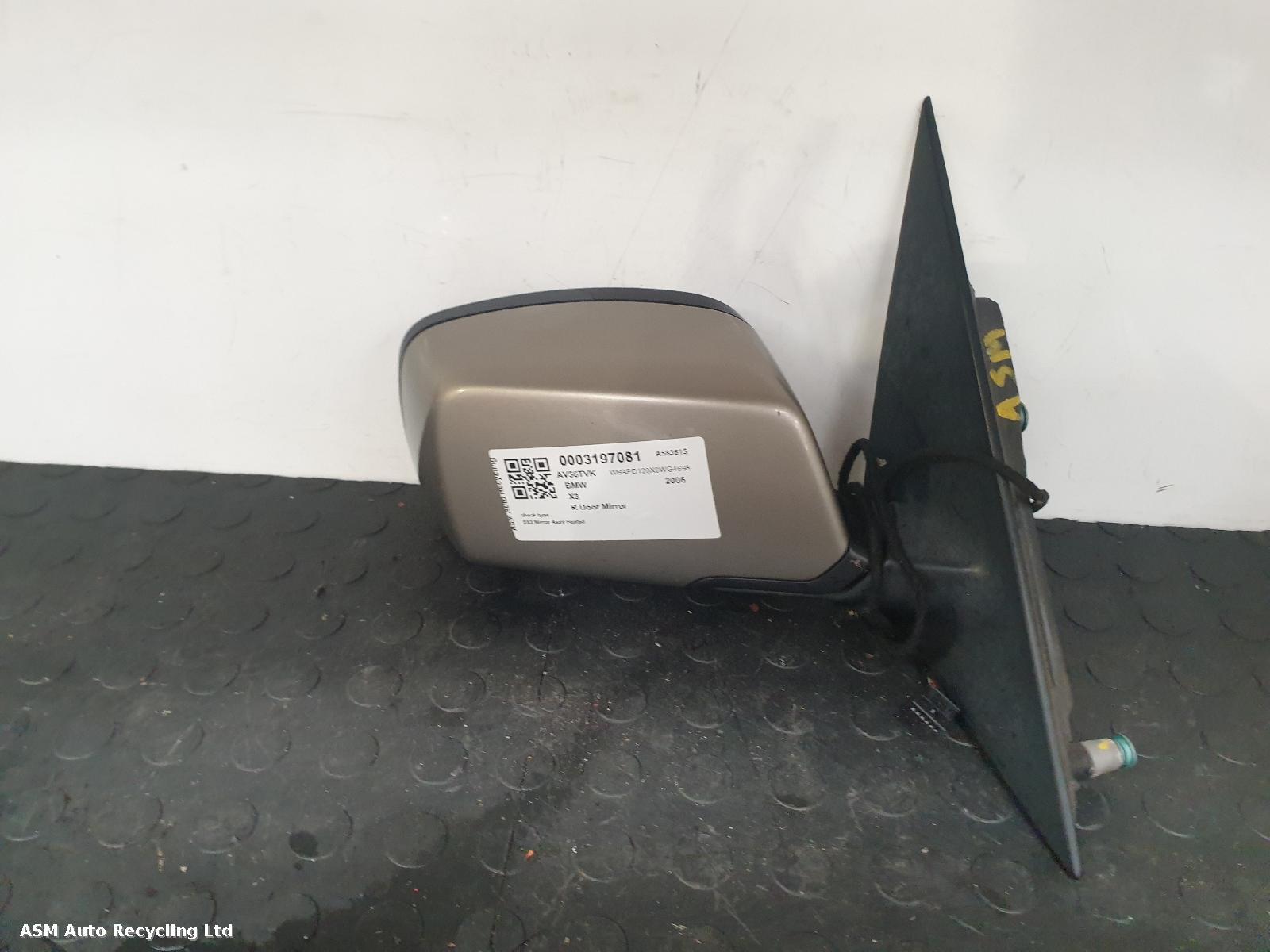 View Auto part R Door Mirror Bmw X3 2006
