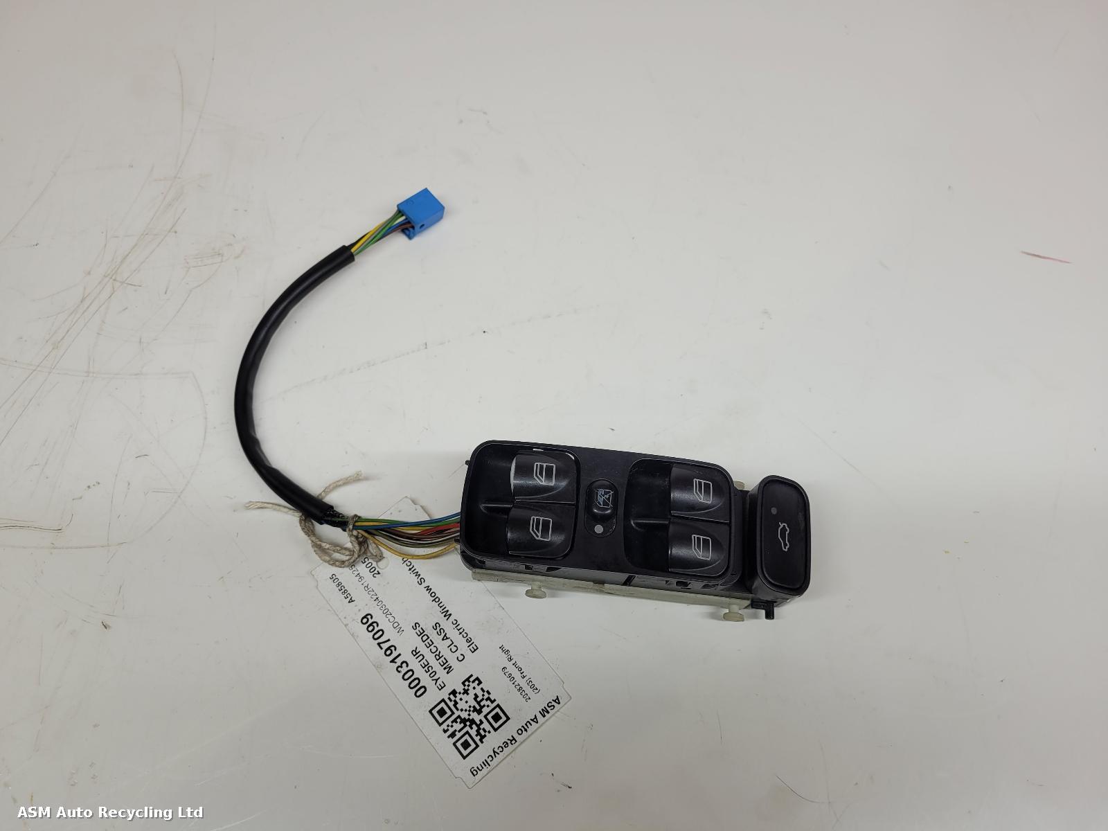 View Auto part Elect. Window Switch Mercedes C Class 2005