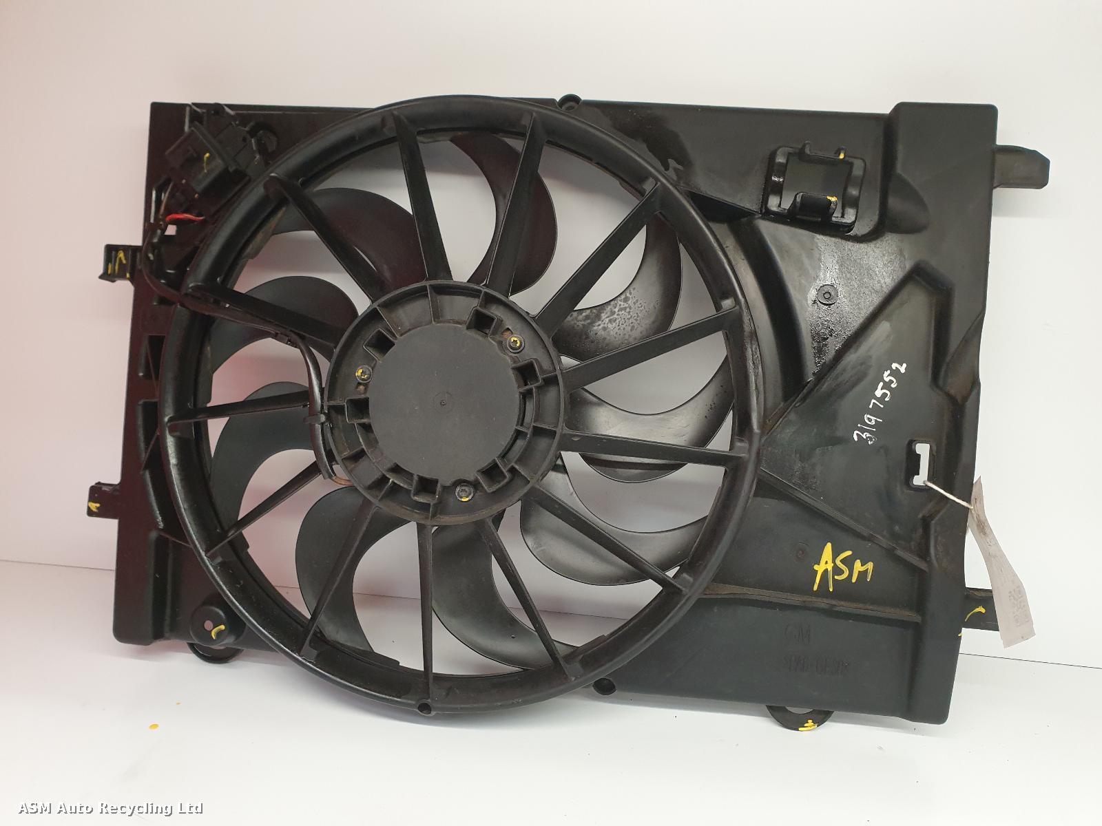 View Auto part Engine Cooling Motor Vauxhall Mokka 2013