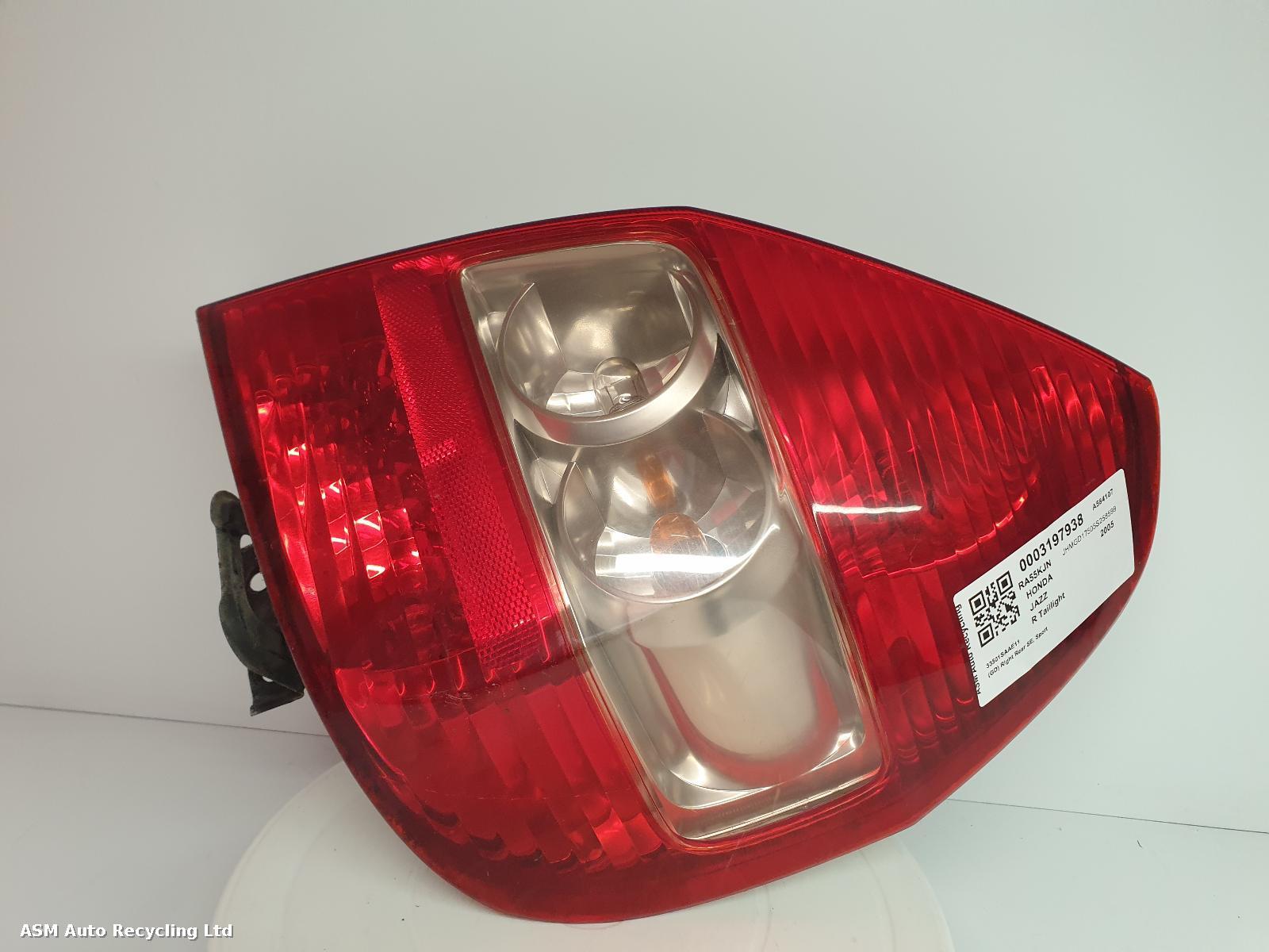 View Auto part R Taillight Honda Jazz 2005
