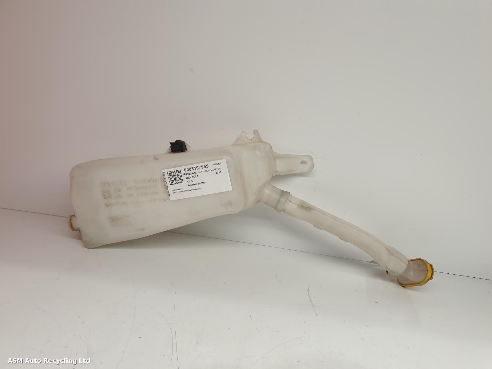 View Auto part Washer Bottle Renault Clio 2009