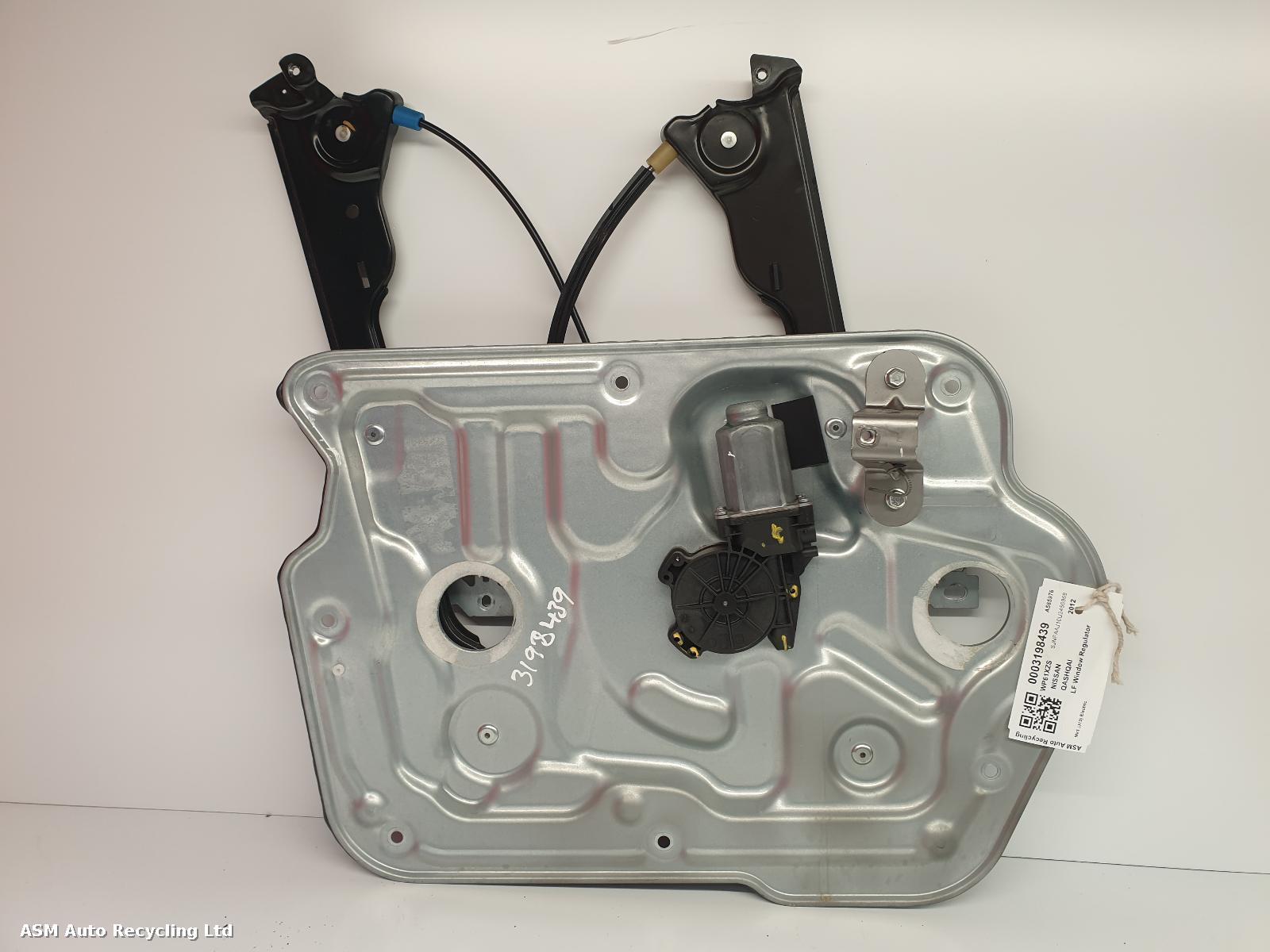 View Auto part LF Window Regulator Nissan Qashqai 2012