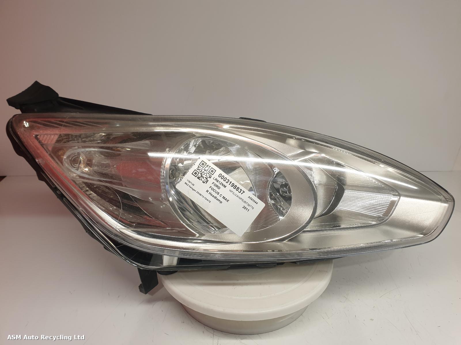 View Auto part R Headlamp Ford Focus C Max 2011