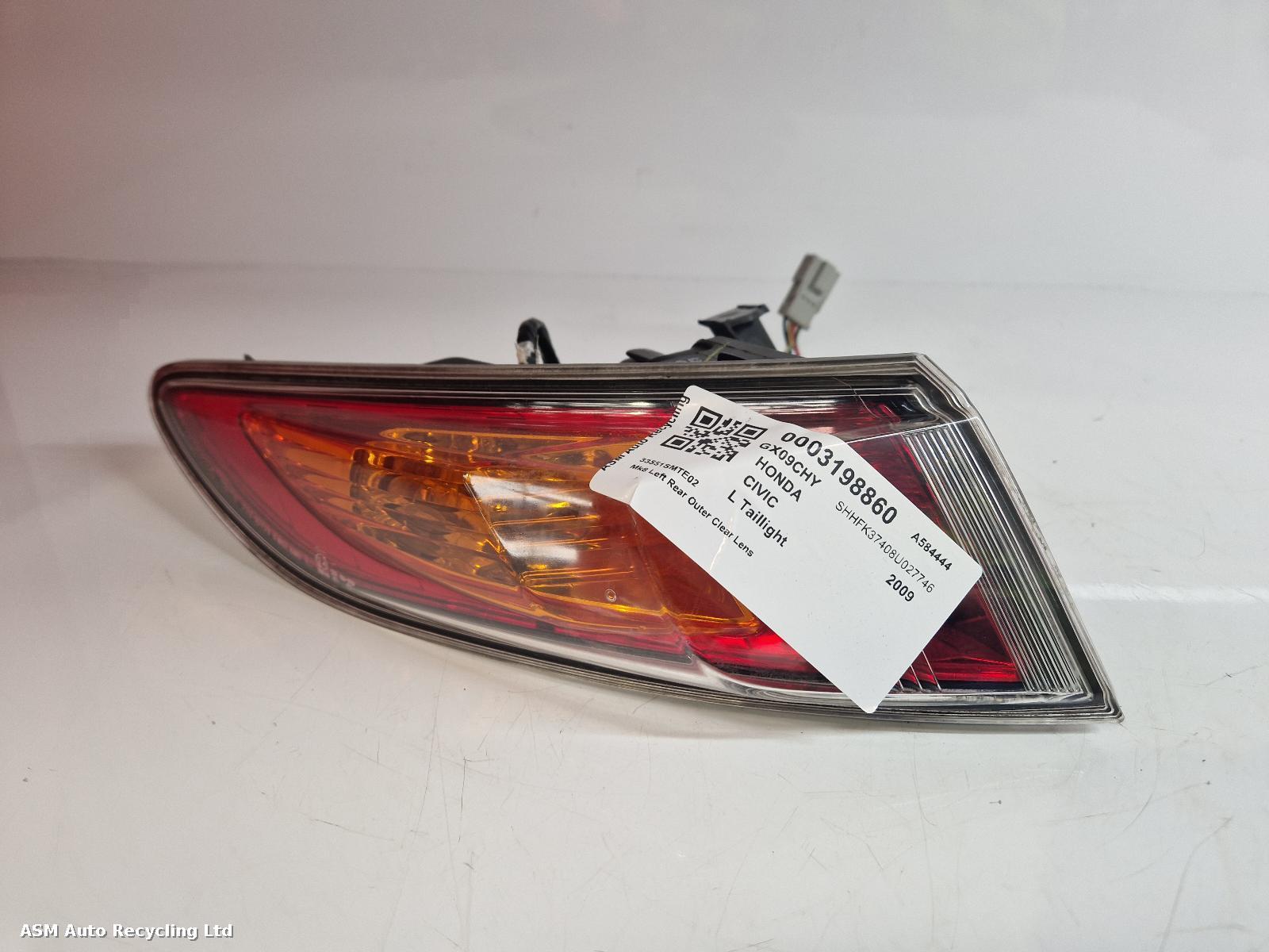 View Auto part L Taillight Honda Civic 2009