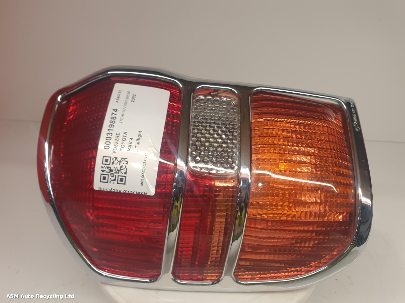 View Auto part L Taillight Toyota Rav 4 2002