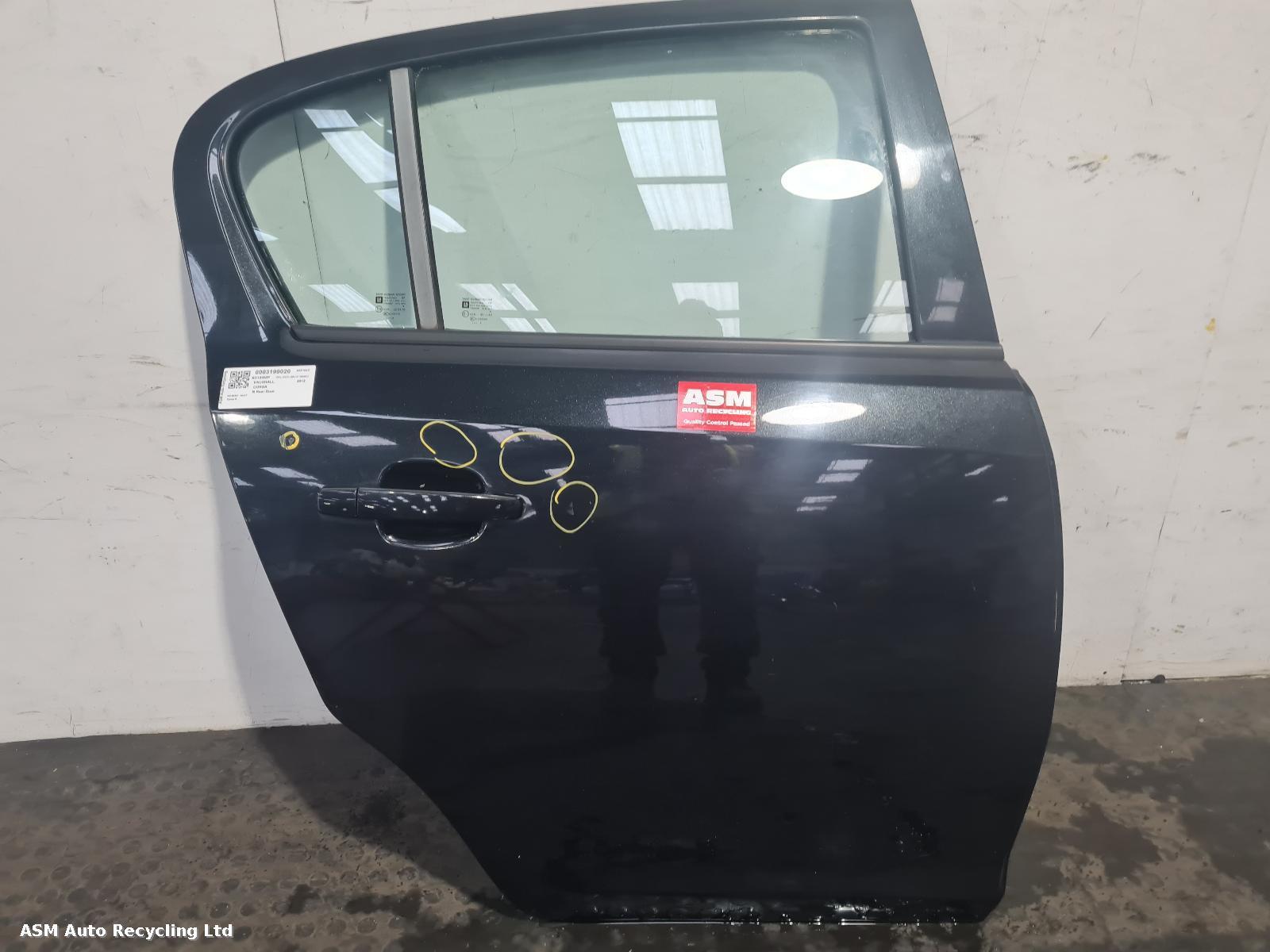 View Auto part R Rear Door Vauxhall Corsa 2012