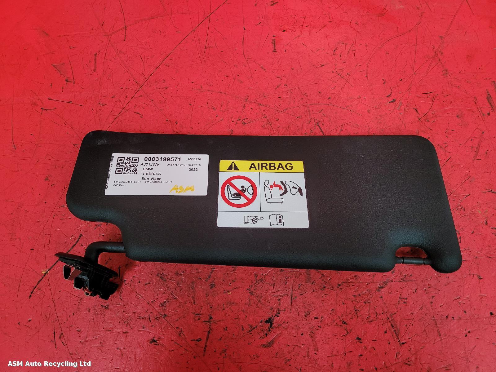 View Auto part Sun visor Bmw 1 Series 2022
