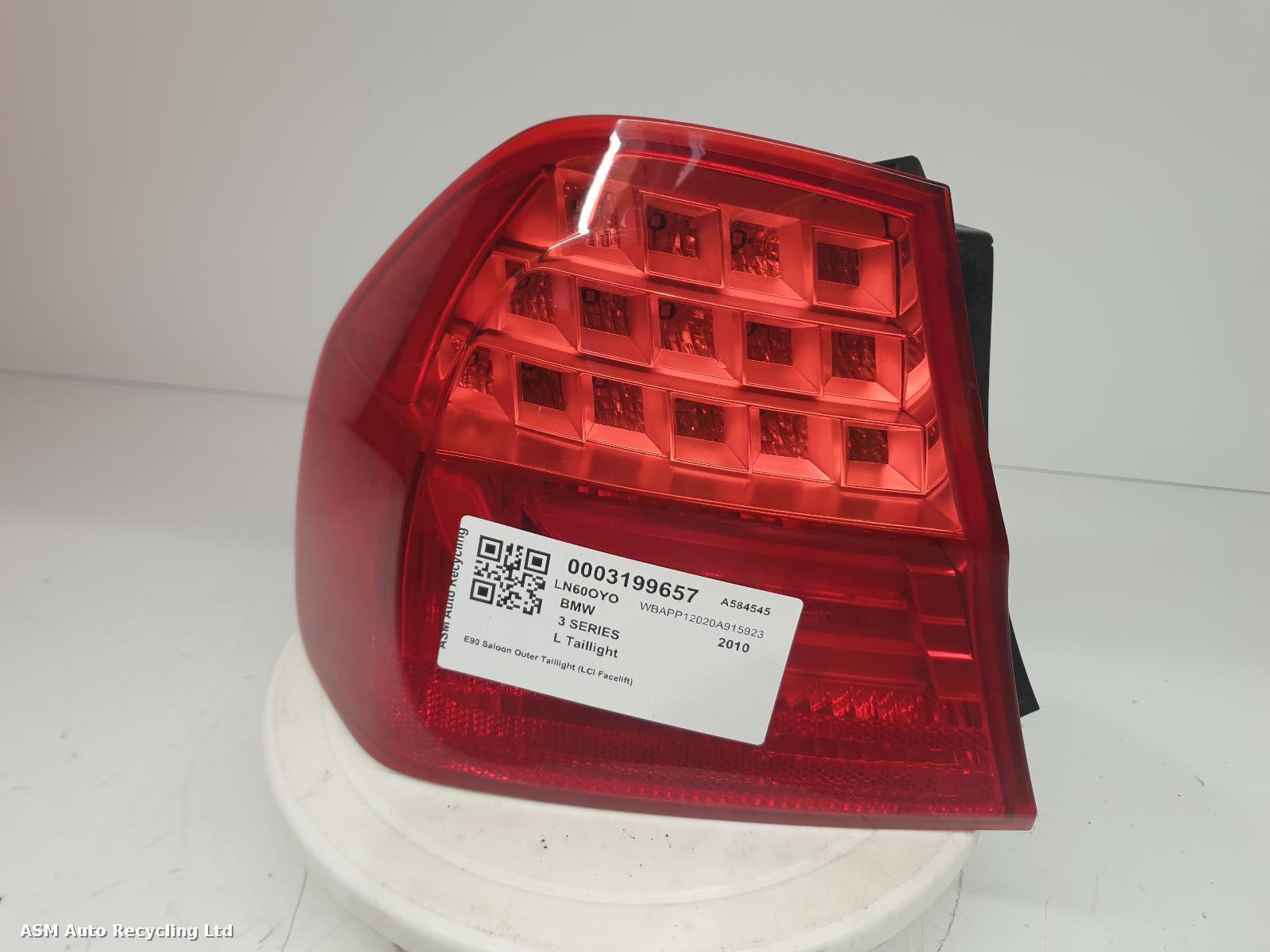 View Auto part L Taillight Bmw 3 Series 2010